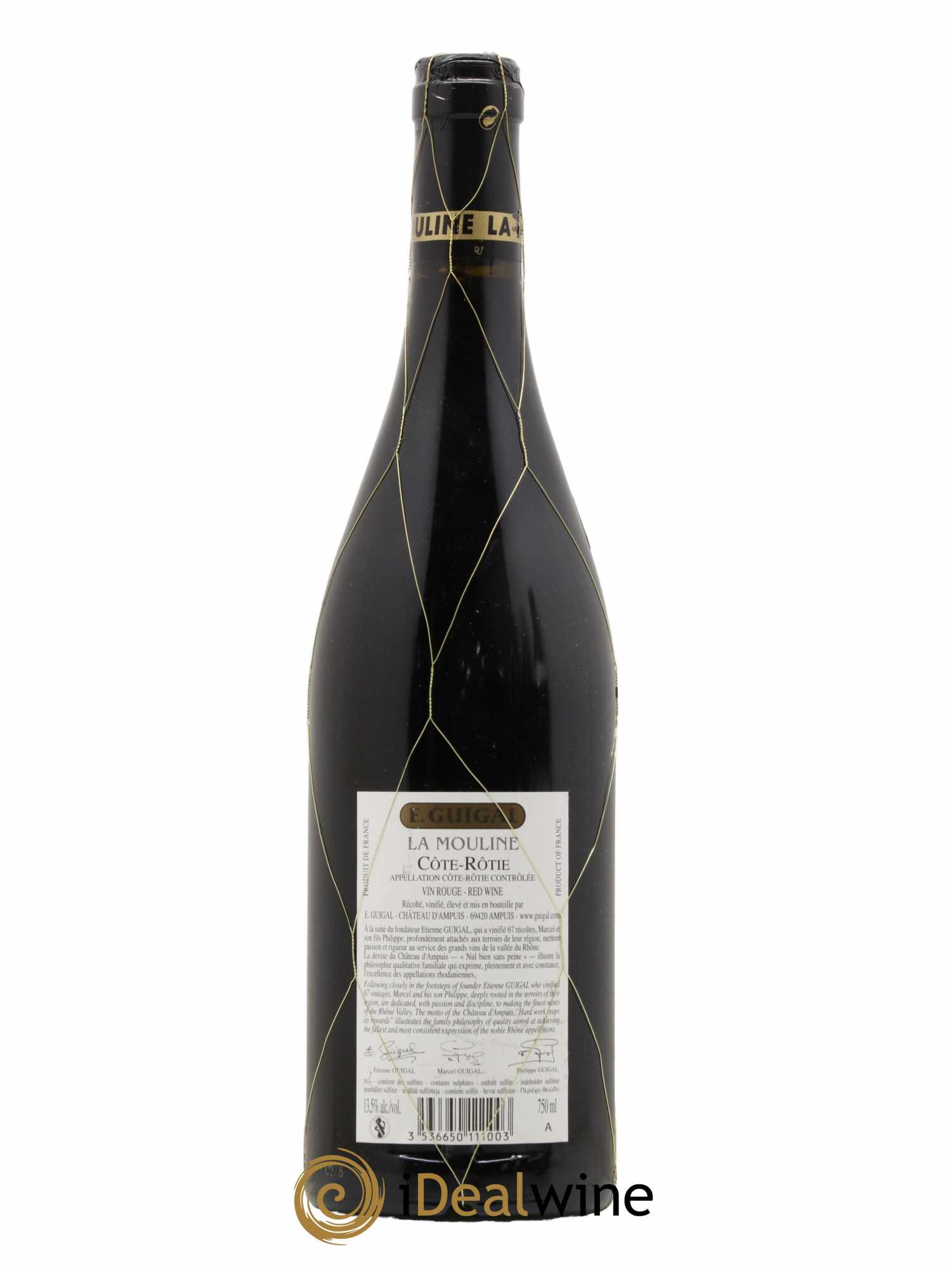 Côte-Rôtie La Mouline Guigal 2016 - Lot de 1 bouteille - 1