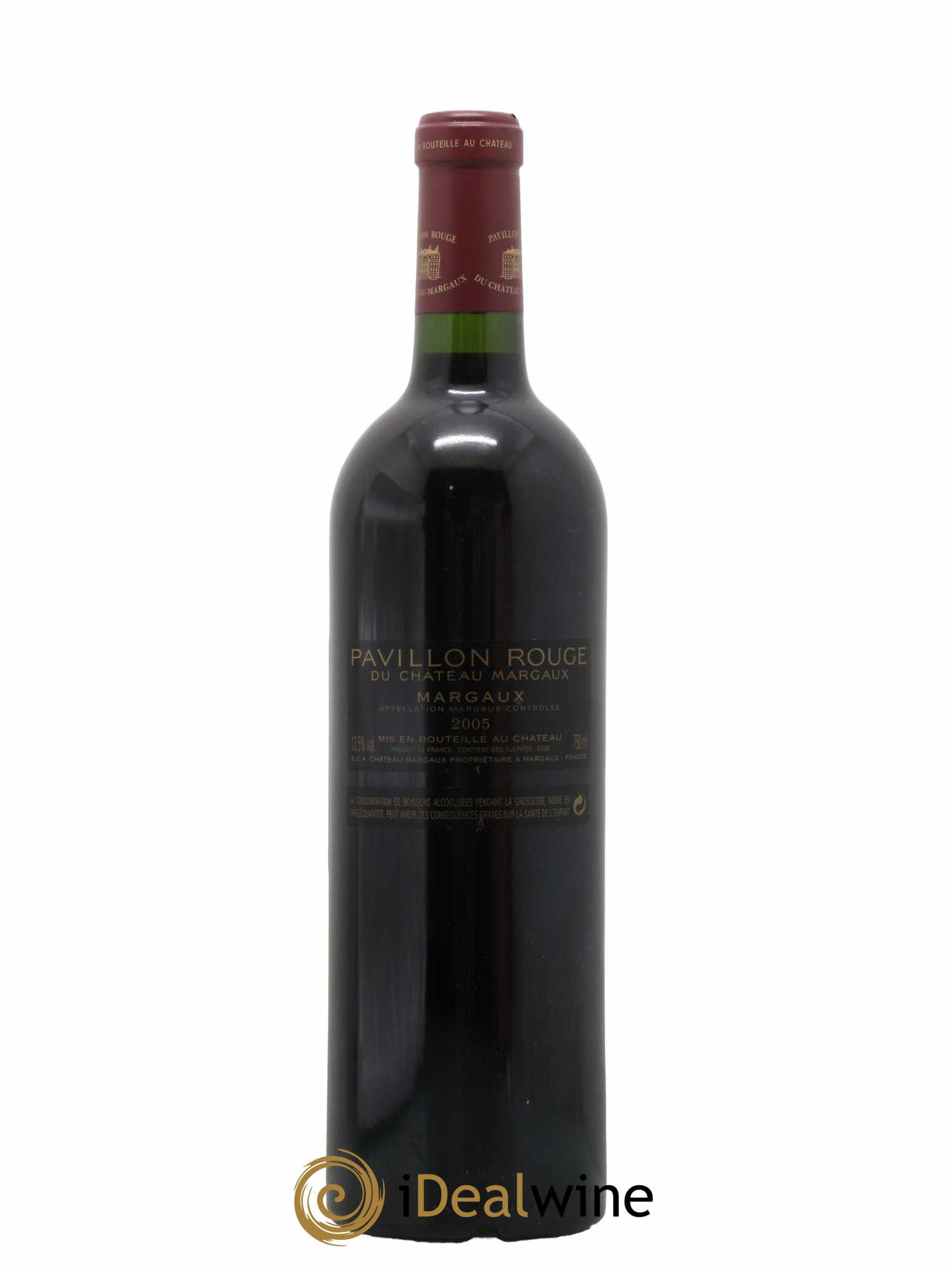 Pavillon Rouge du Château Margaux Second Vin 2005 - Lot de 1 bouteille - 1