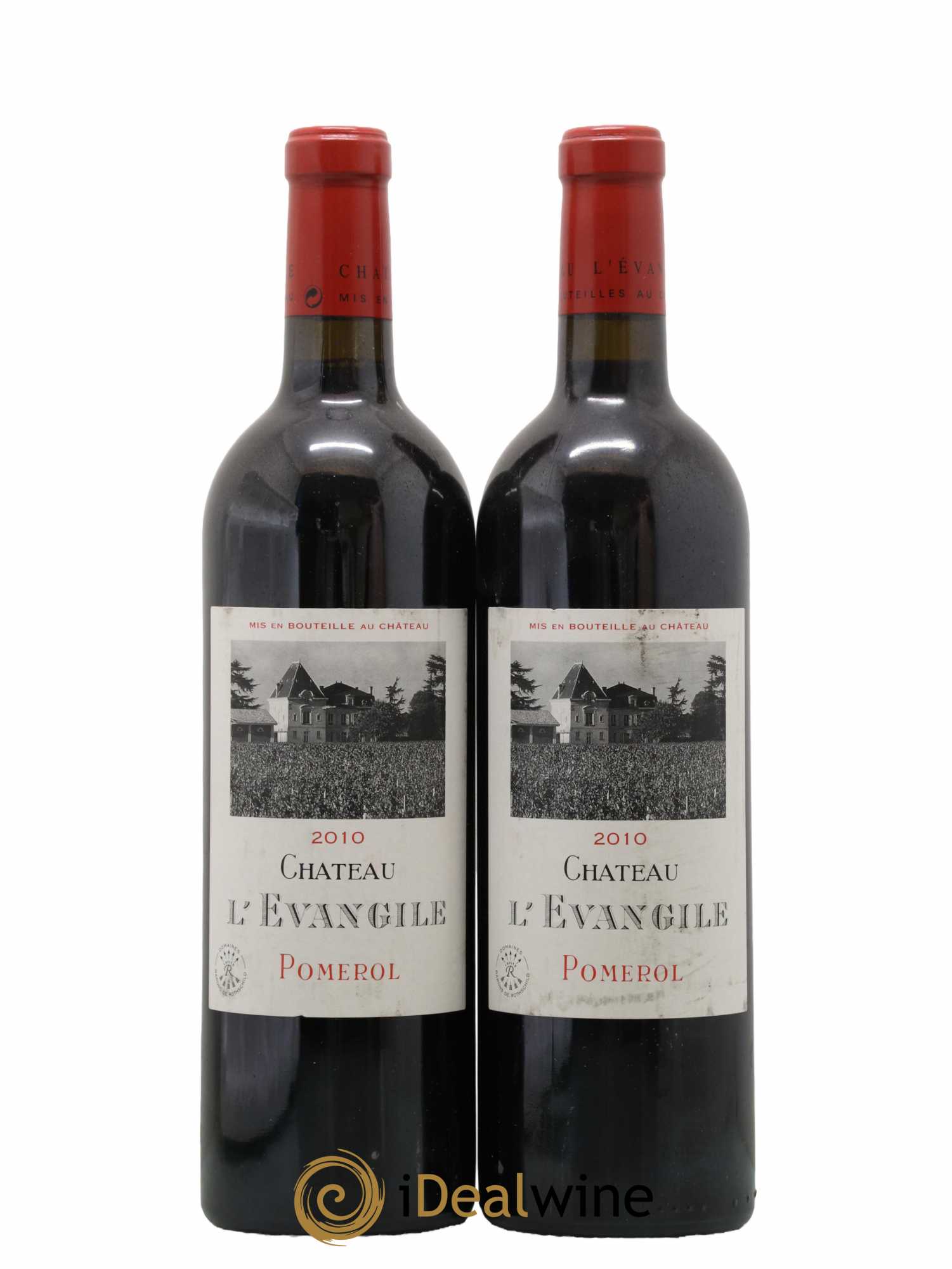 Château l' Évangile 2010 - Lot de 2 bouteilles - 0