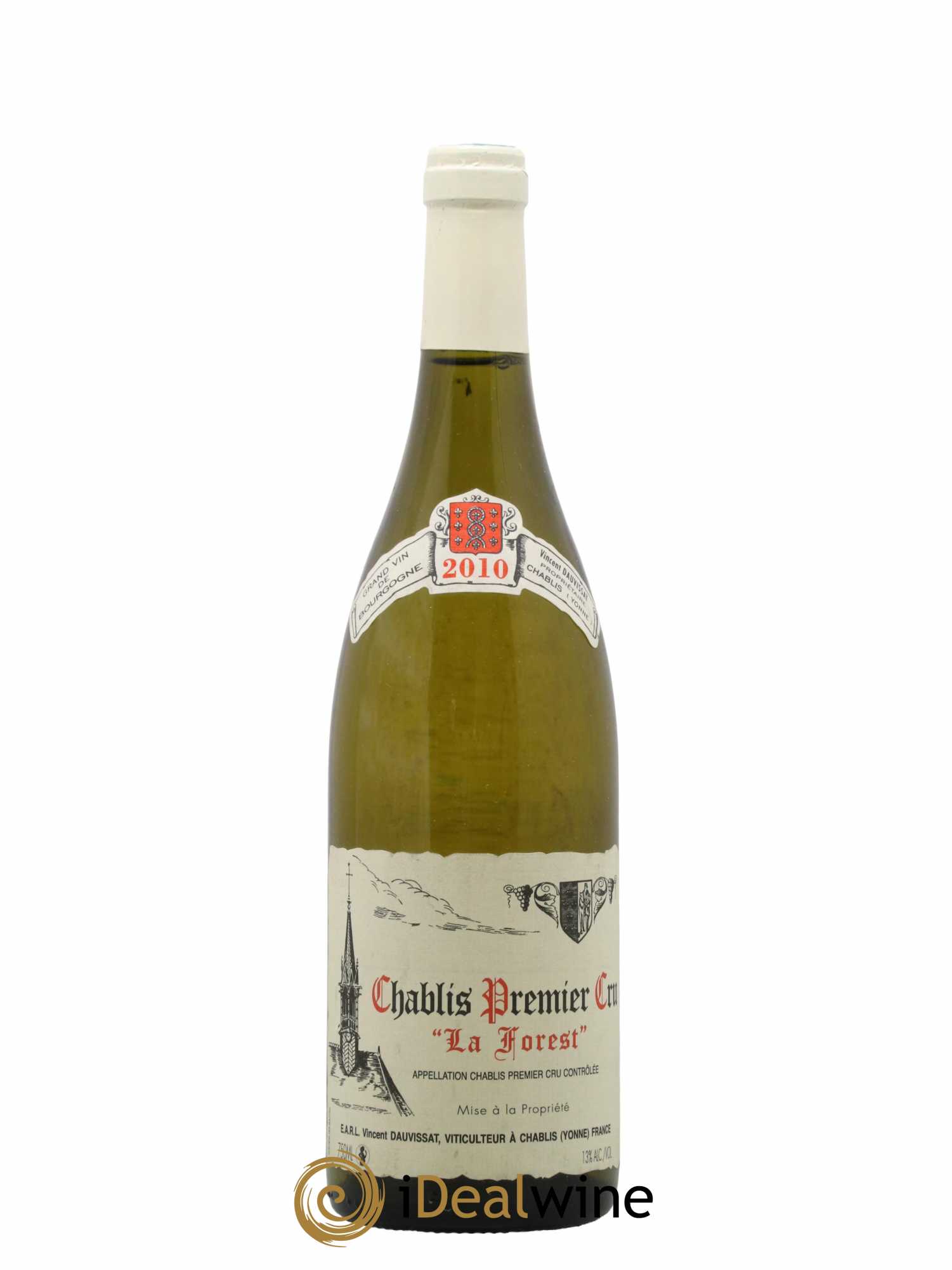 Chablis 1er Cru La Forest Vincent Dauvissat (Domaine) 2010 - Lot de 1 bouteille - 0