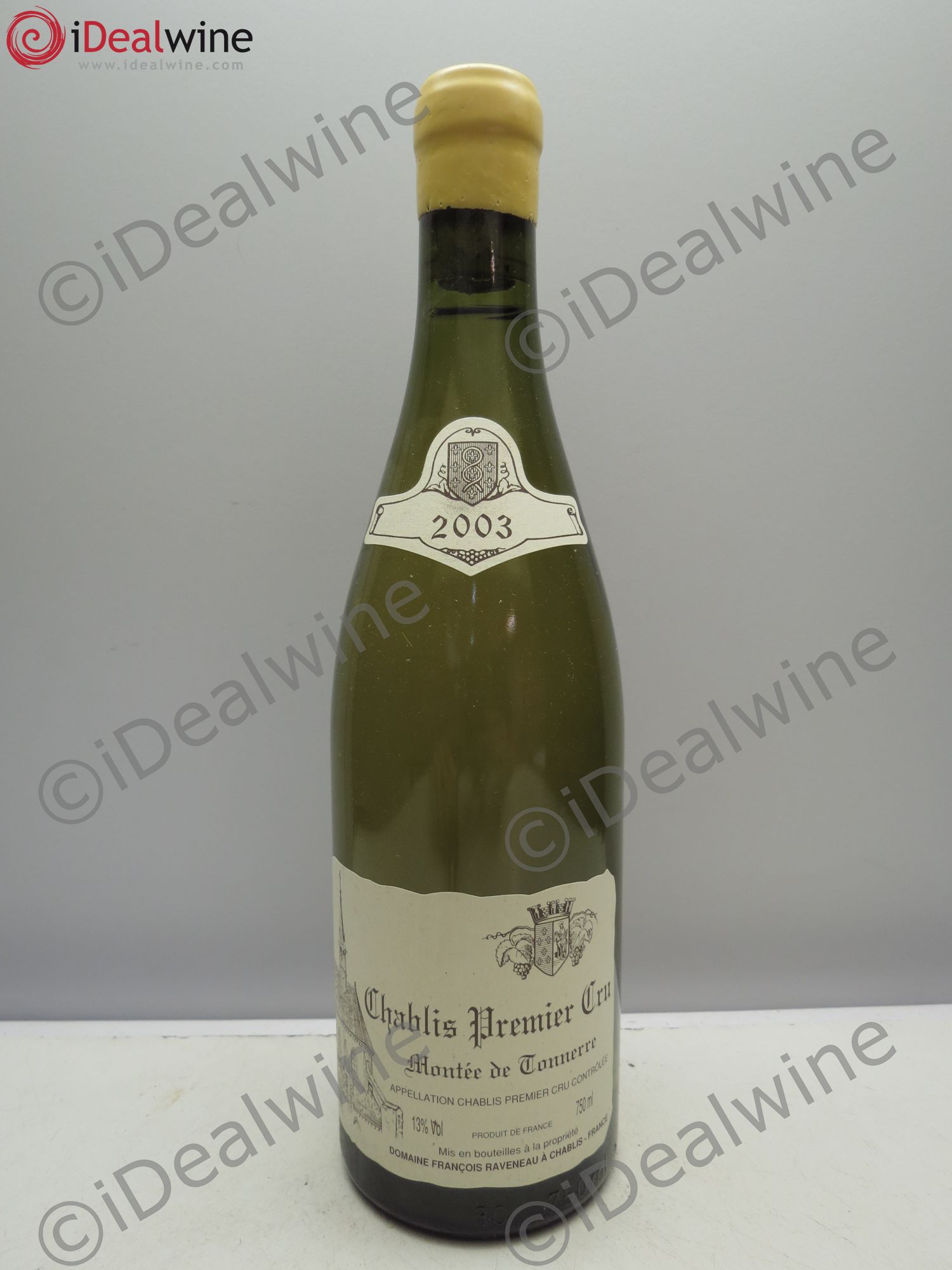 Chablis 1er Cru Montée de Tonnerre Raveneau (Domaine) 2003 - Lot de 1 bouteille - 0