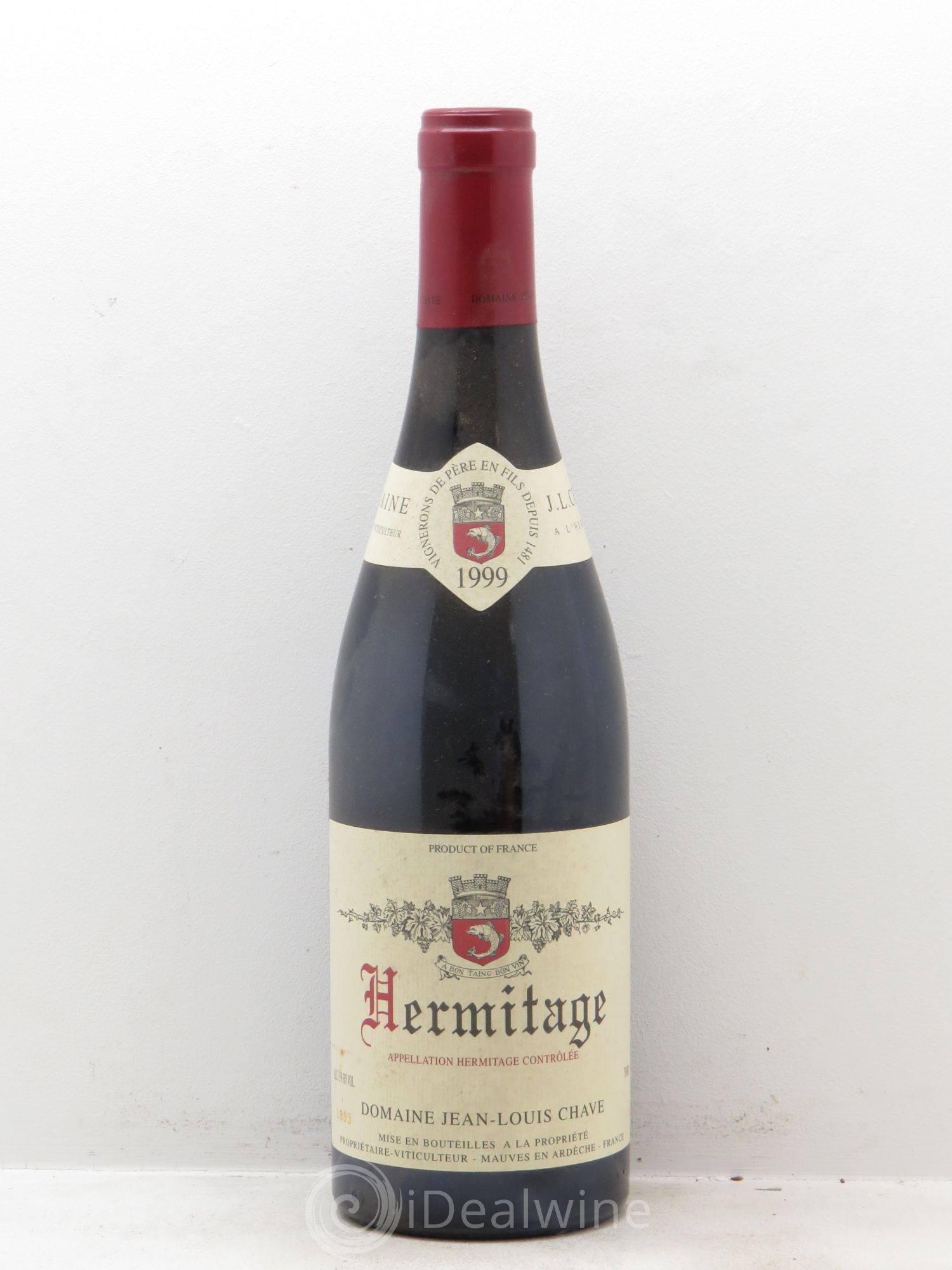 Hermitage Jean-Louis Chave 1999 - Lot de 1 bouteille - 0