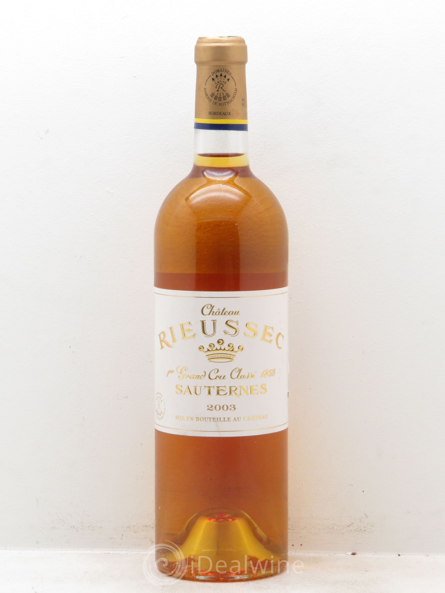 Château Rieussec 1er Grand Cru Classé 2003 - Posten von 1 Flasche - 0
