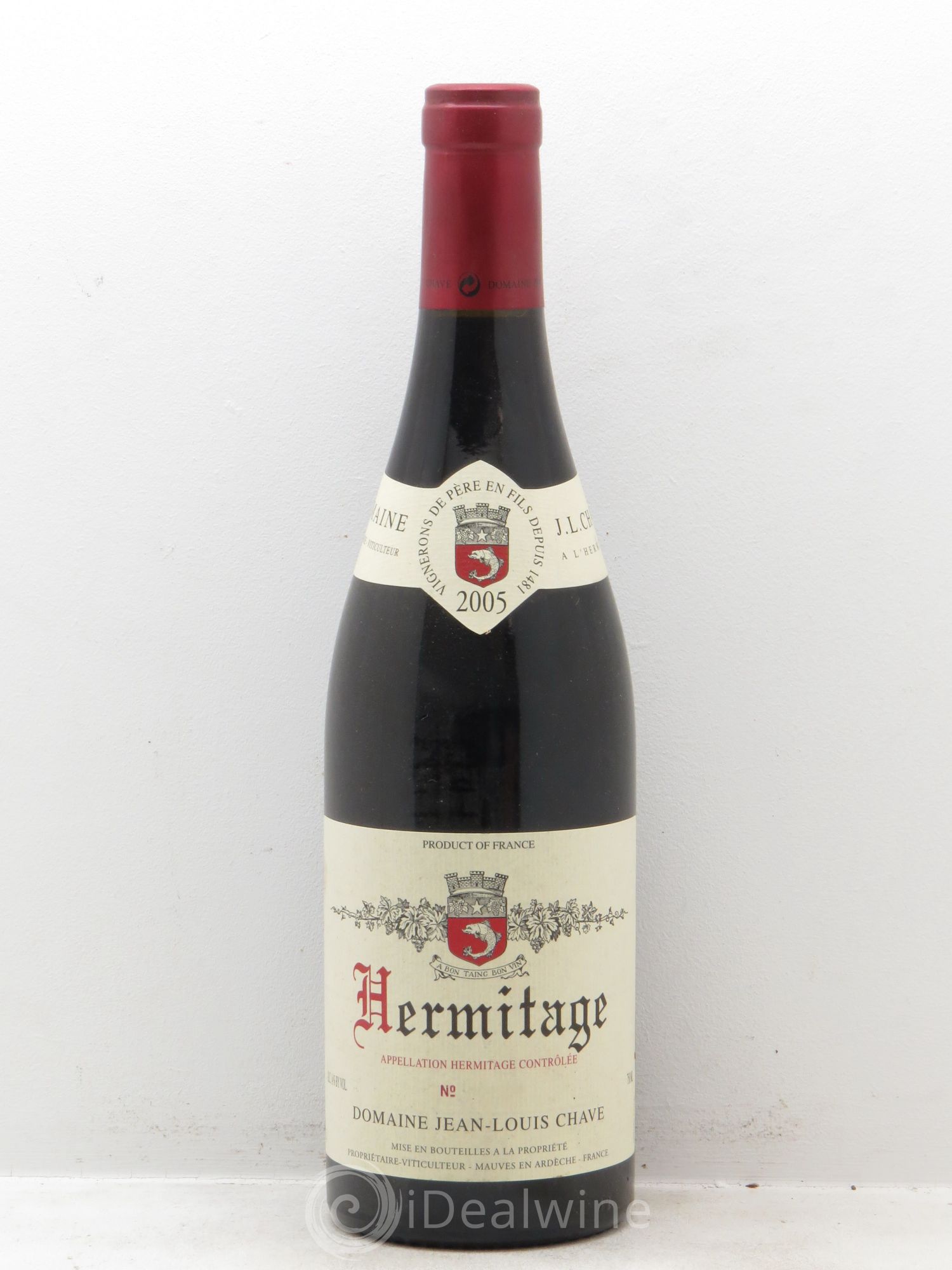 Hermitage Jean-Louis Chave 2005 - Lot de 1 bouteille - 0