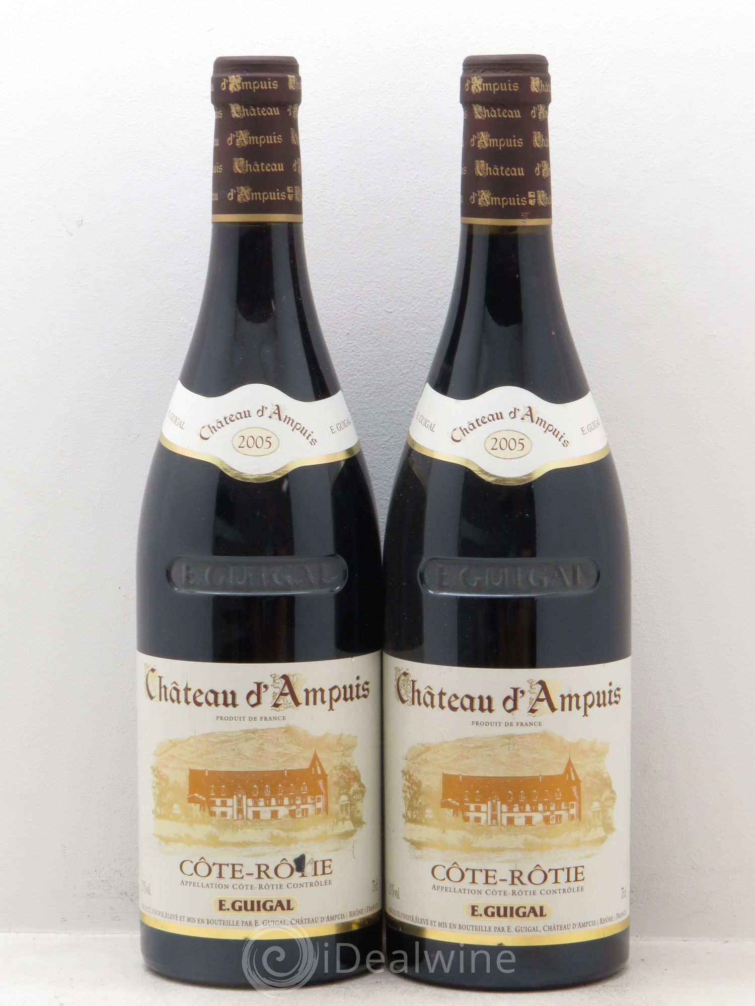 Côte-Rôtie Château d'Ampuis Guigal 2005 - Lot de 2 bouteilles - 0