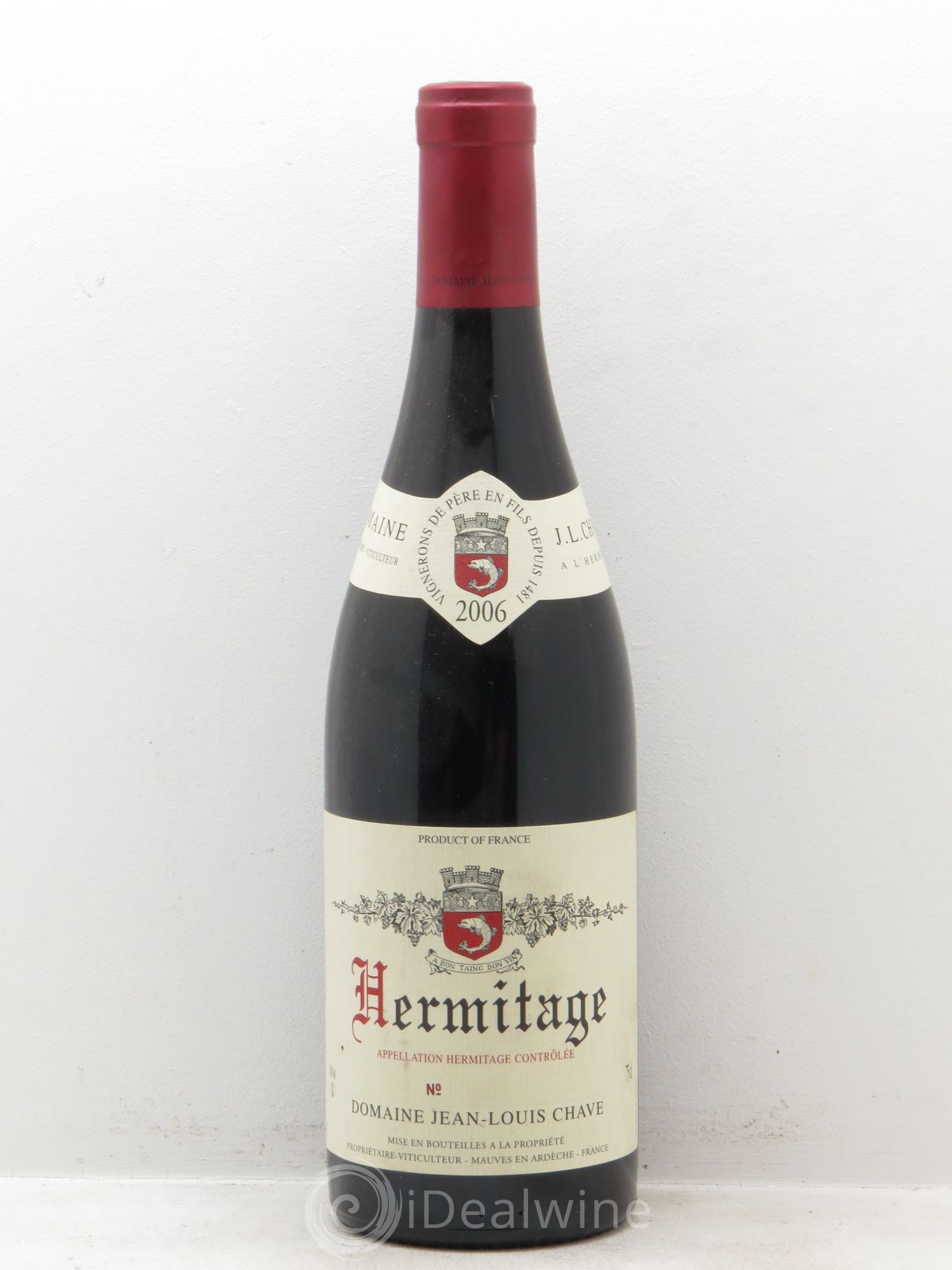 Hermitage Jean-Louis Chave 2006 - Lot de 1 bouteille - 0