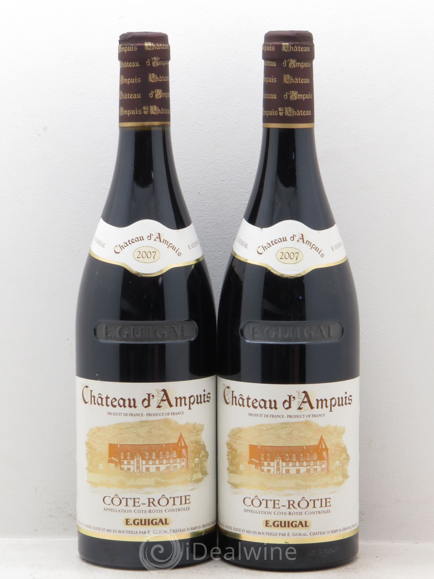 Côte-Rôtie Château d'Ampuis Guigal 2007 - Lot de 2 bouteilles - 0