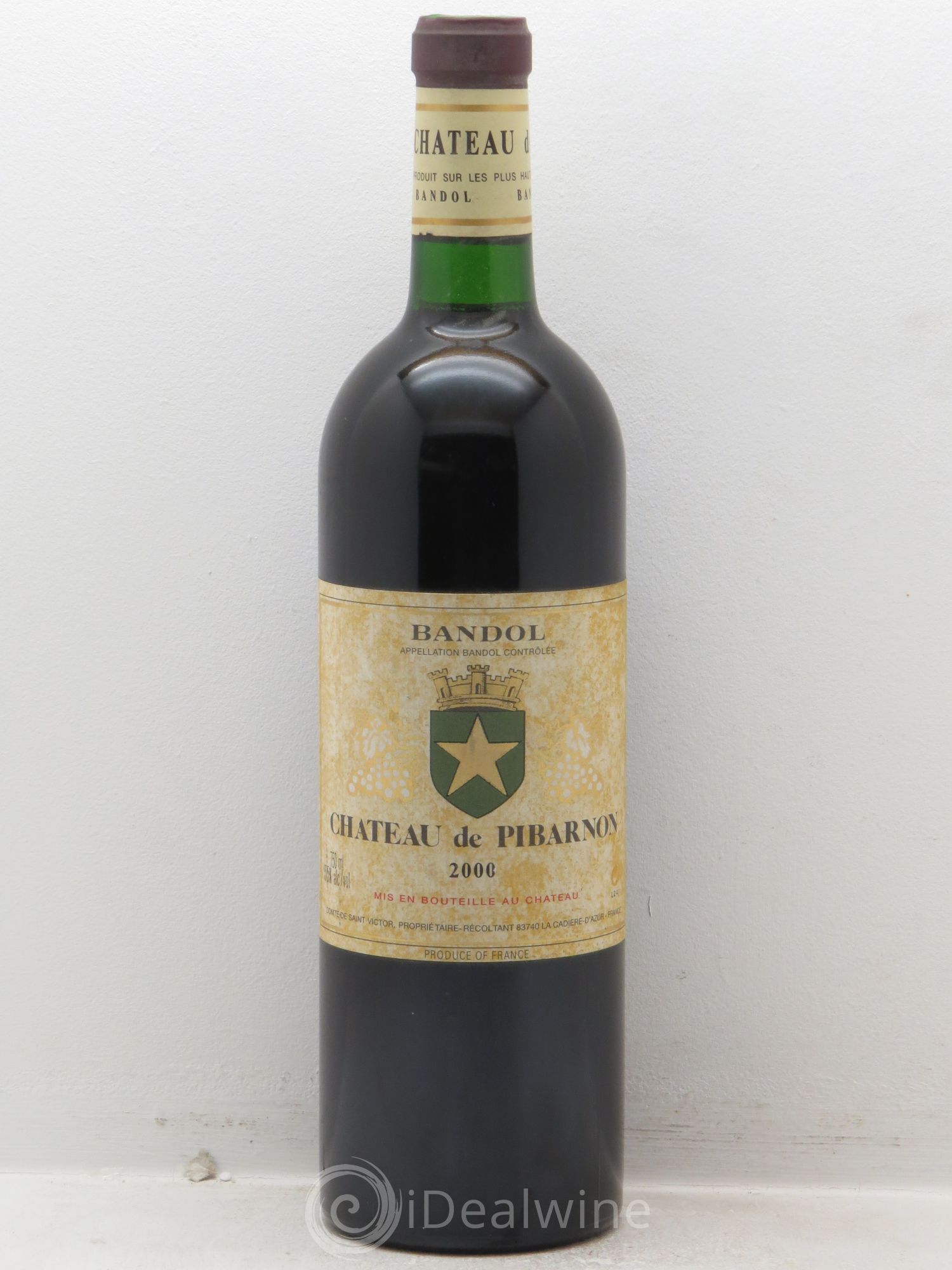 Bandol Château de Pibarnon Comte de Saint-Victor 2000 - Lot de 1 bouteille - 0