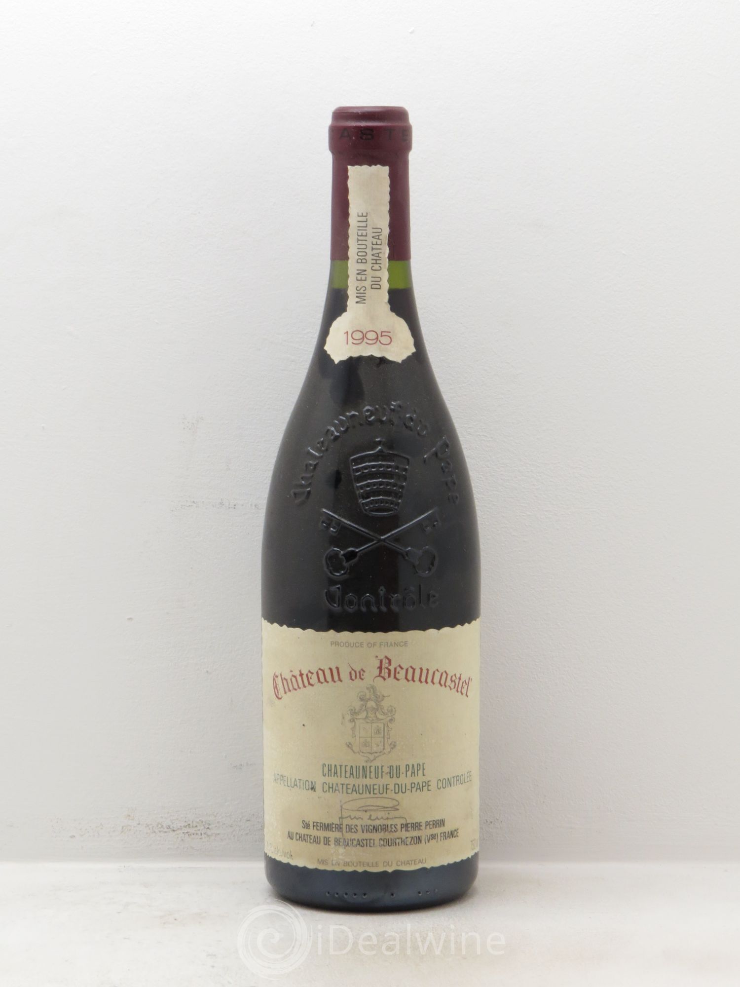 Châteauneuf-du-Pape Château de Beaucastel Famille Perrin 1995 - Lot de 1 bouteille - 0