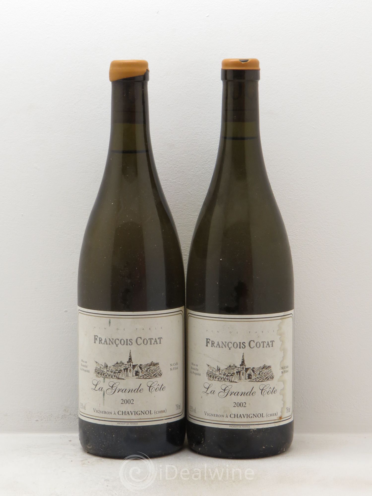 Sancerre La Grande Côte François Cotat 2002 - Lot de 2 bouteilles - 0