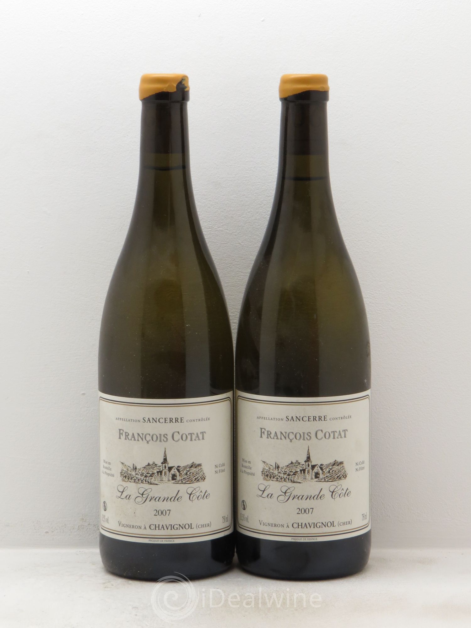 Sancerre La Grande Côte François Cotat 2007 - Lot de 2 bouteilles - 0