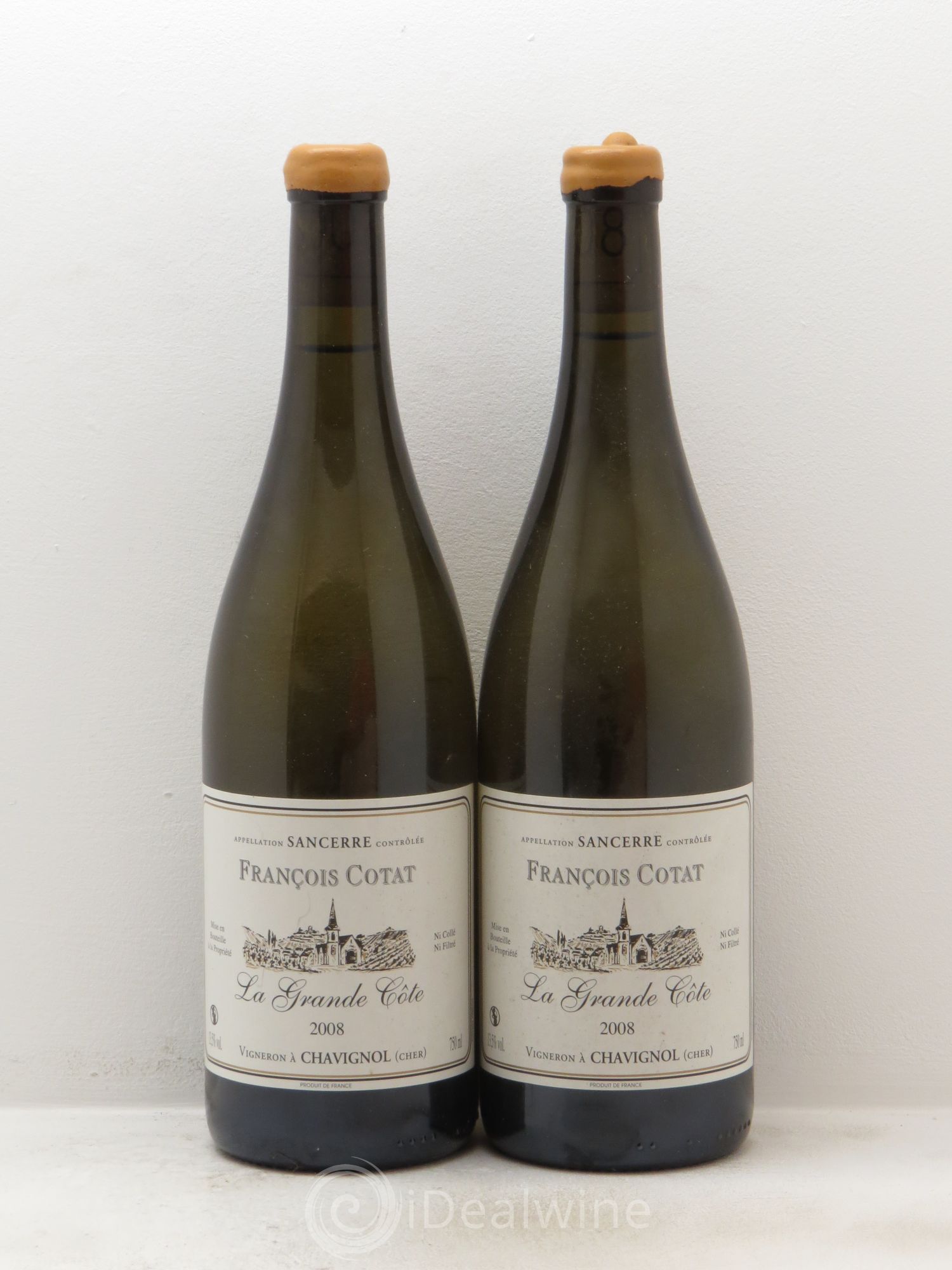 Sancerre La Grande Côte François Cotat 2008 - Lot de 2 bouteilles - 0