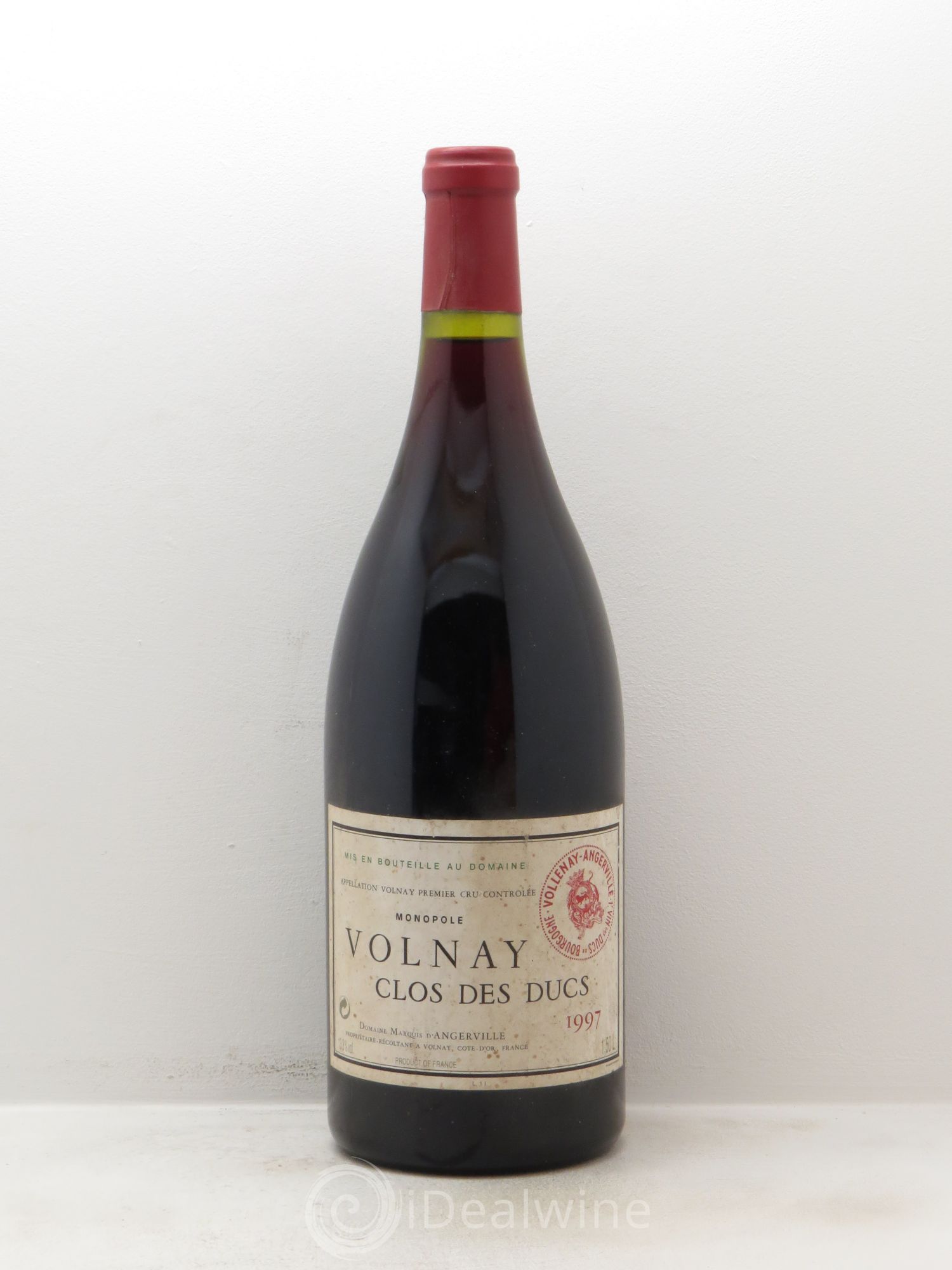 Volnay 1er Cru Clos des Ducs Marquis d'Angerville (Domaine) 1997 - Lot de 1 magnum - 0