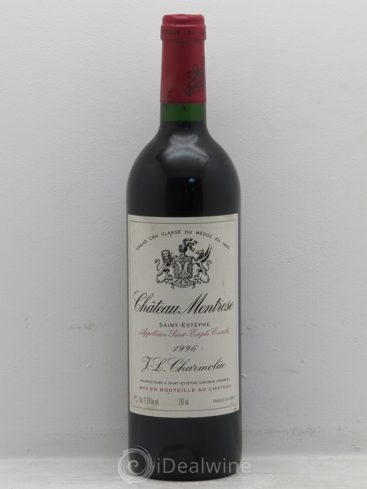 Château Montrose 2ème Grand Cru Classé 1996 - Lot de 1 bouteille - 0