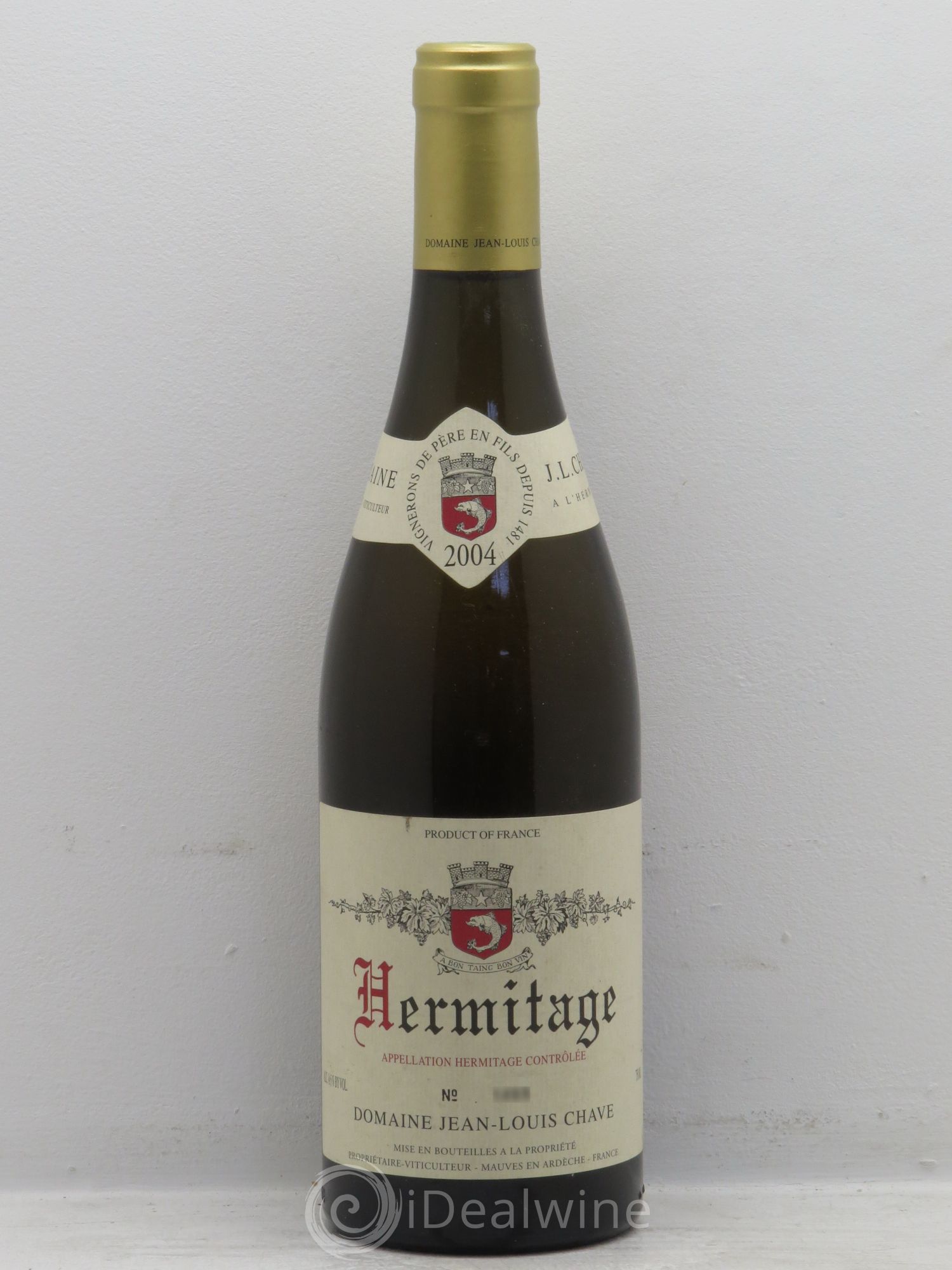 Hermitage Jean-Louis Chave 2001 - Lot de 1 bouteille - 0