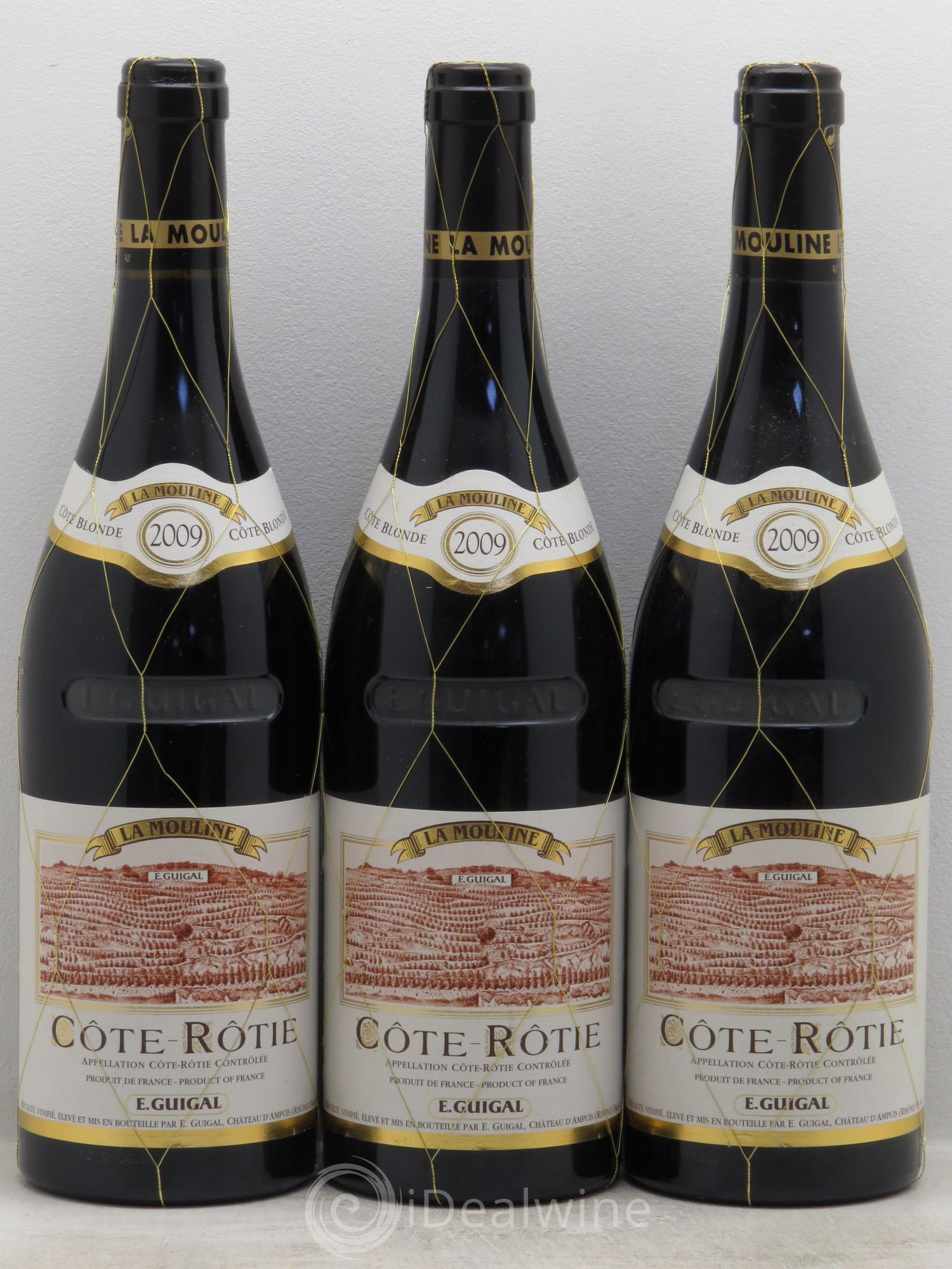 Côte-Rôtie La Mouline Guigal 2009 - Lot de 3 bouteilles - 0