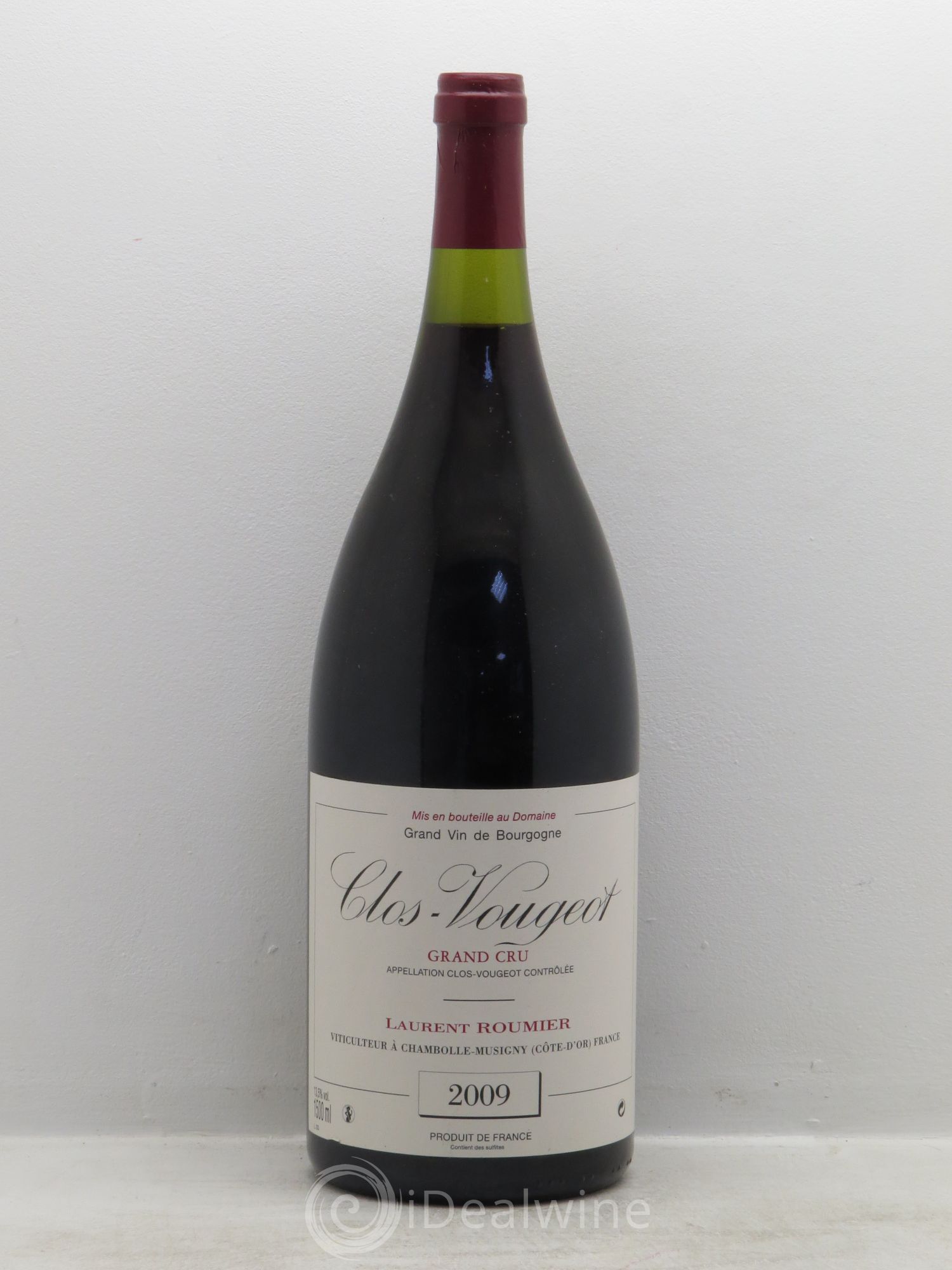 Clos de Vougeot Grand Cru Laurent Roumier 2009 - Lot de 1 magnum - 0