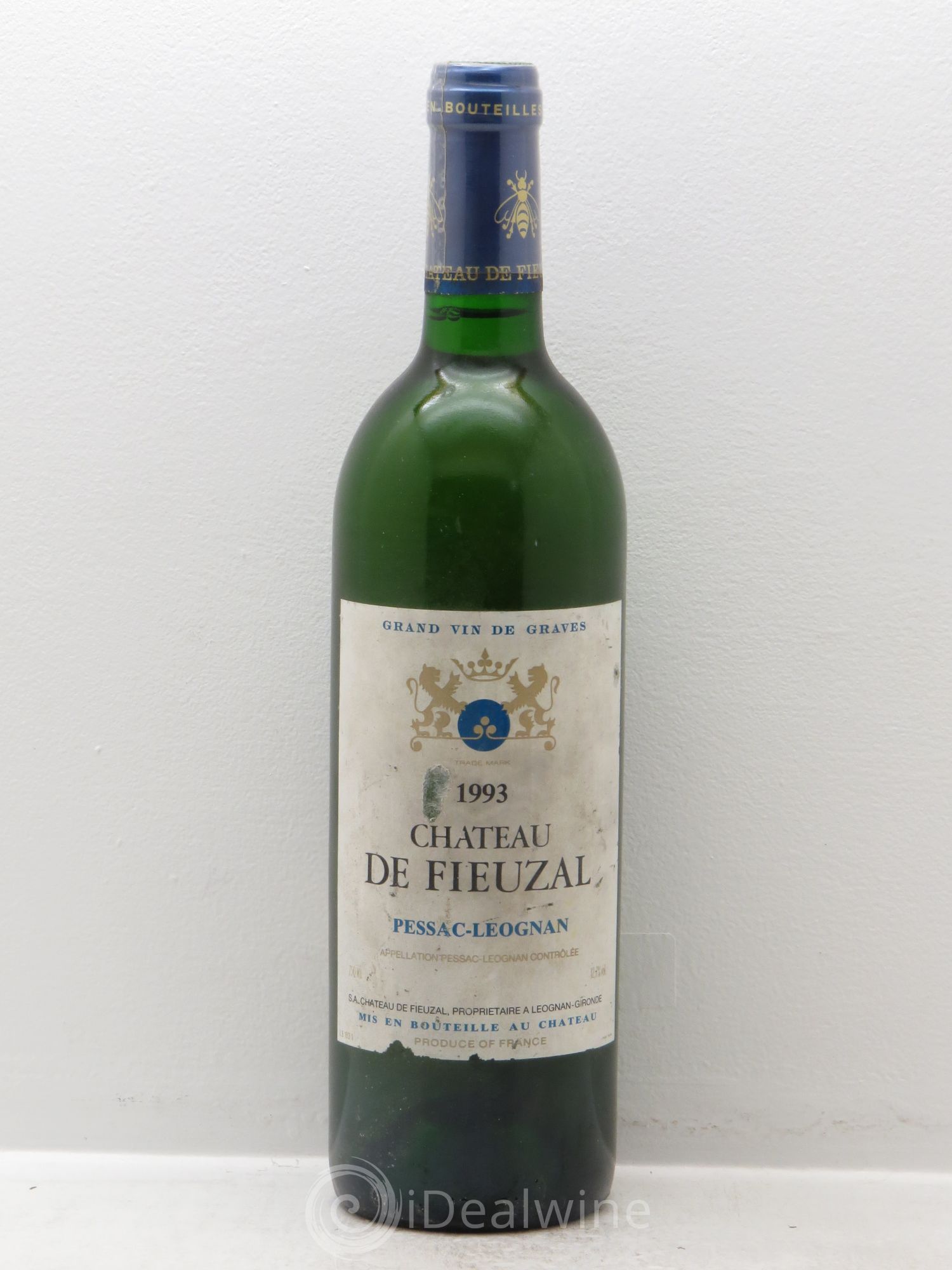 Château de Fieuzal 1993 - Lot de 1 bouteille - 0