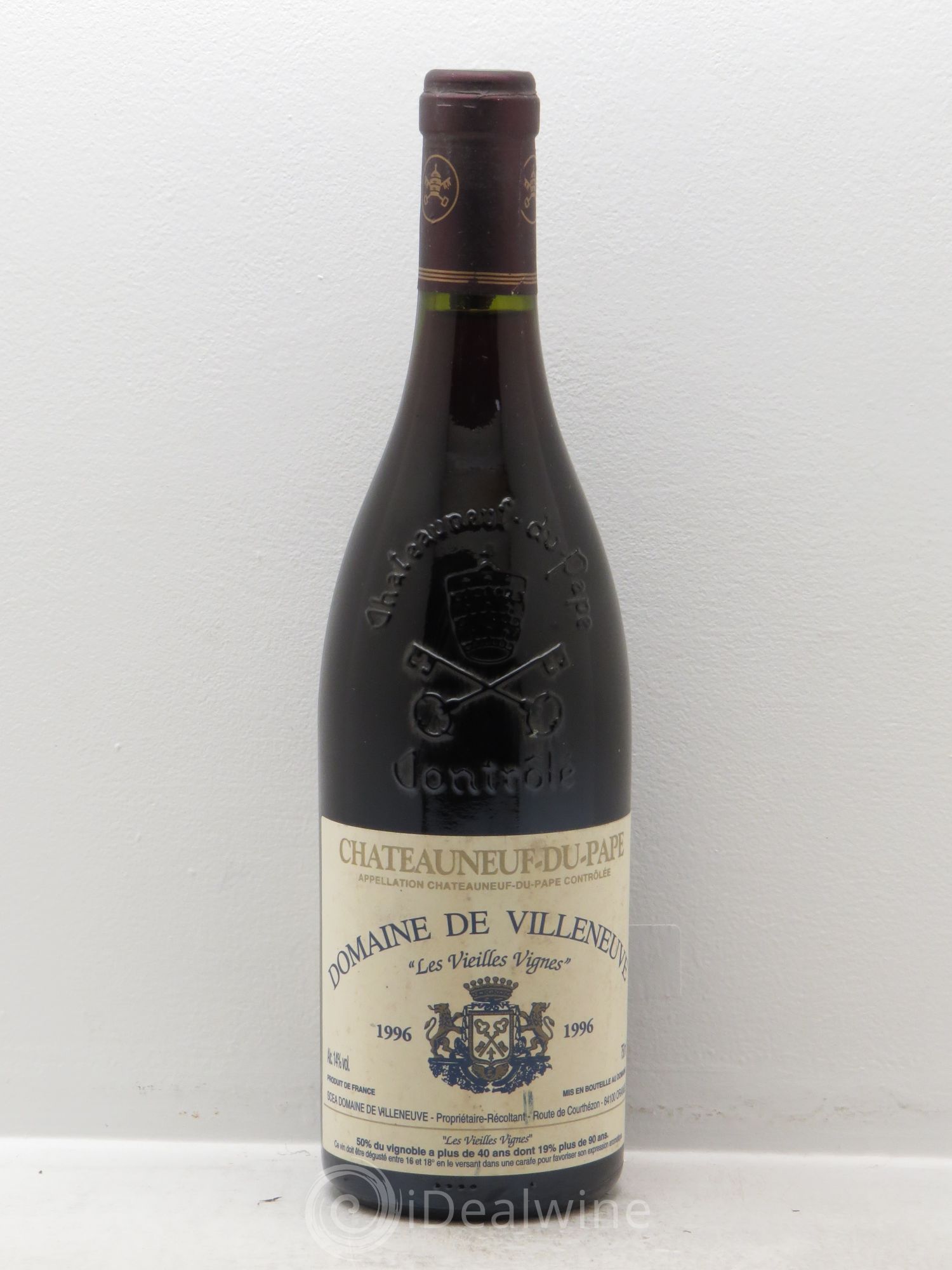 Châteauneuf-du-Pape 1996 - Posten von 1 Flasche - 0