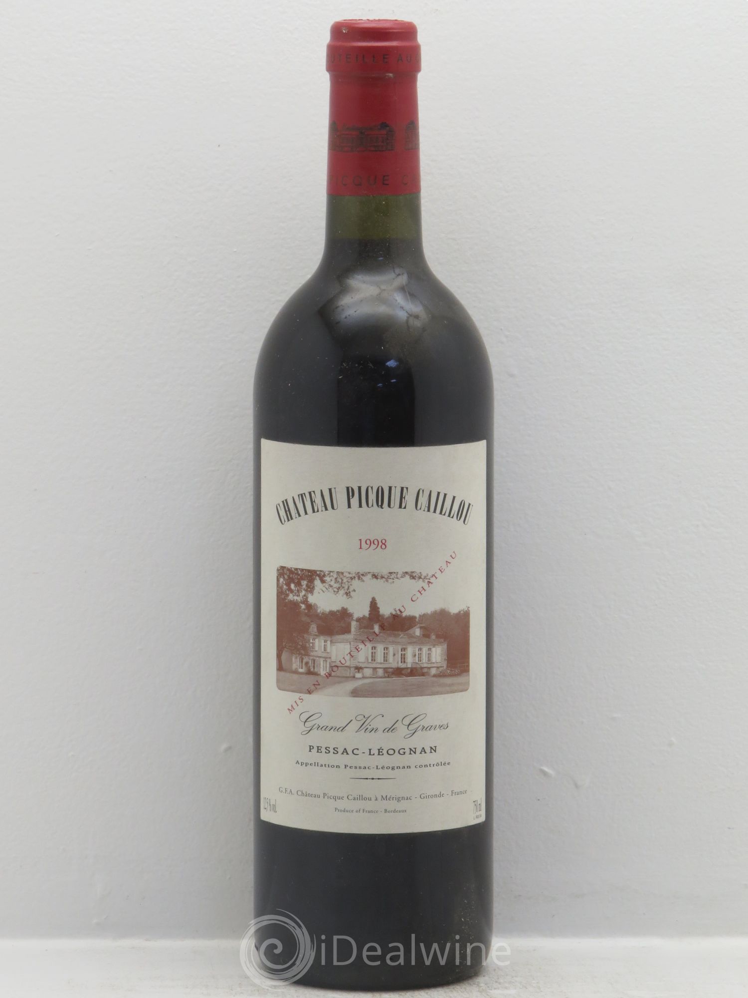 Château Picque Caillou (sans prix de réserve) 1998 - Lot de 1 bouteille - 0