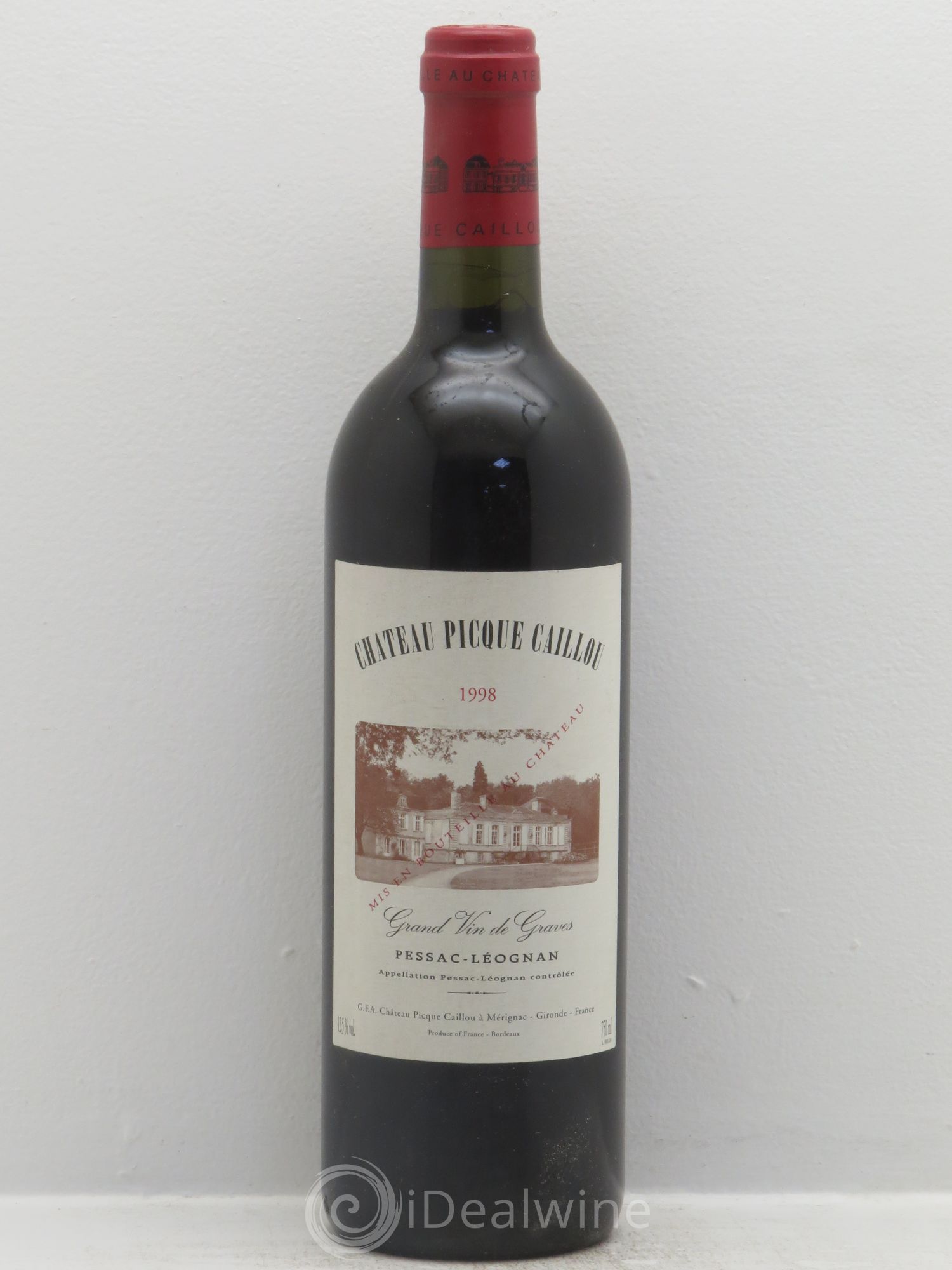Château Picque Caillou (sans prix de réserve) 1998 - Lot de 1 bouteille - 0