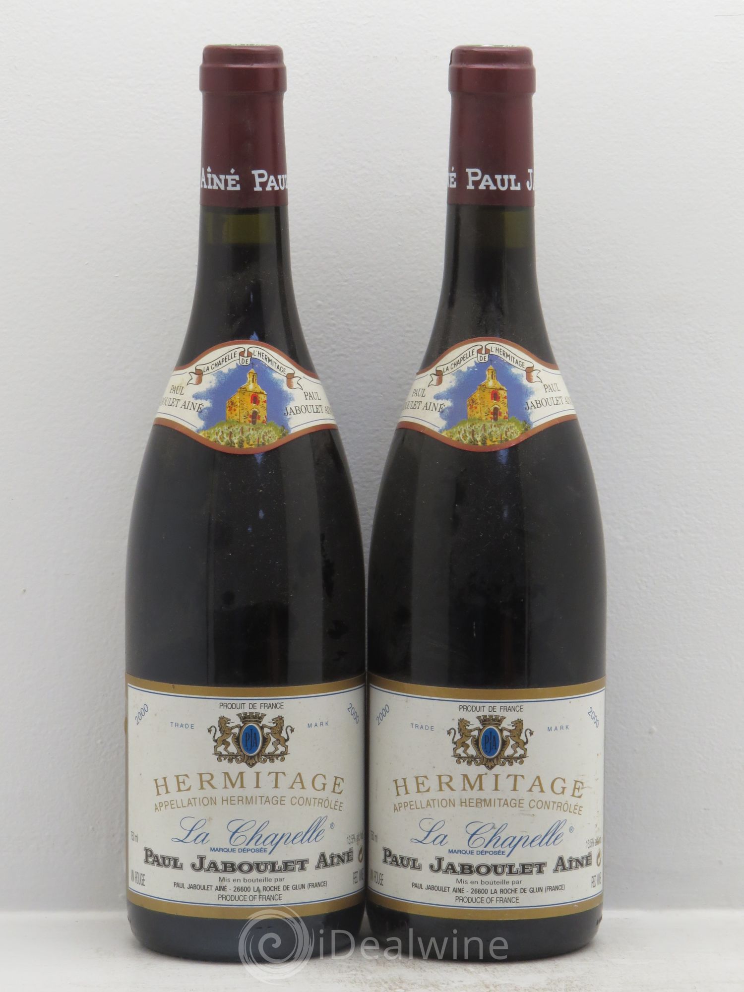 Hermitage La Chapelle Paul Jaboulet Ainé 2000 - Lot de 2 bouteilles - 0