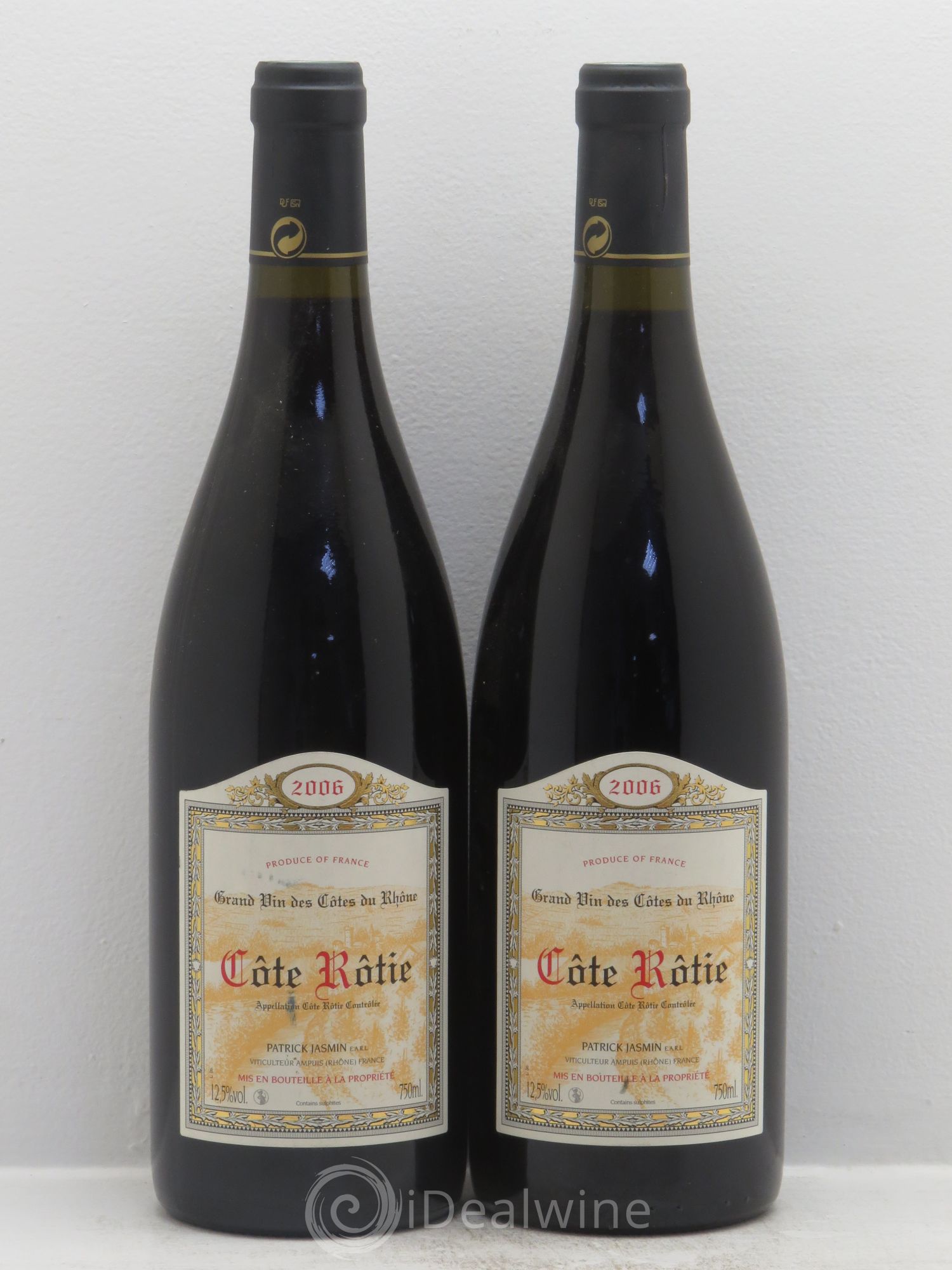 Côte-Rôtie Jasmin (Domaine) 2006 - Lot de 2 bouteilles - 0