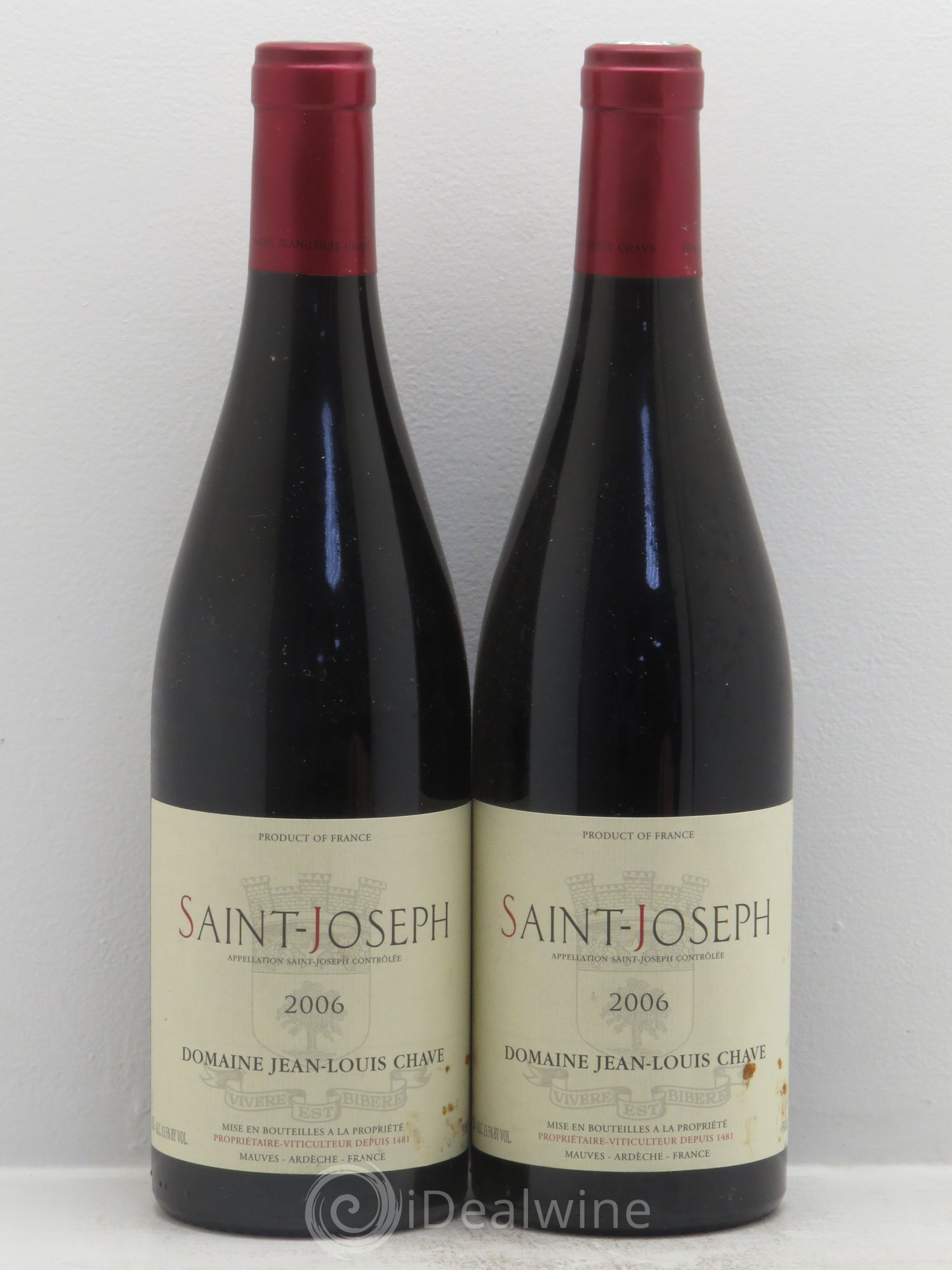 Saint-Joseph Jean-Louis Chave 2006 - Lot de 2 bouteilles - 0