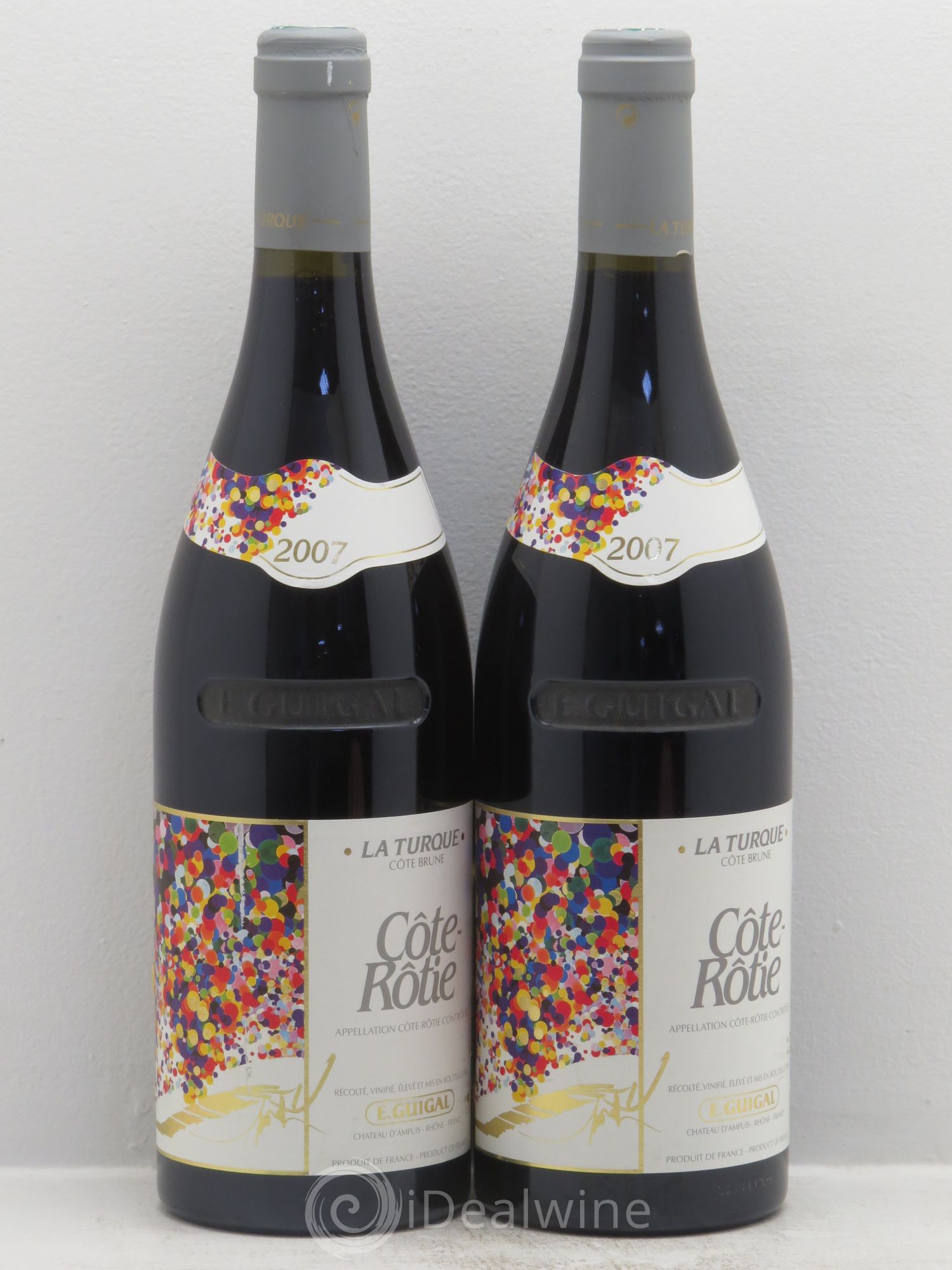 Côte-Rôtie La Turque Guigal 2007 - Lot de 2 bouteilles - 0