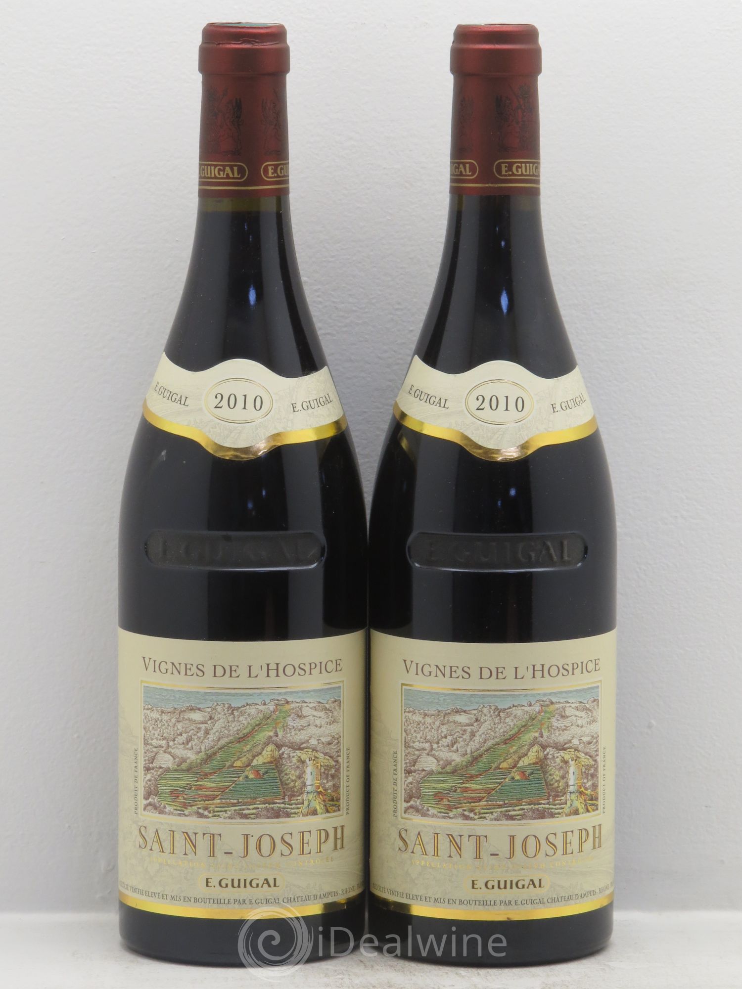Saint-Joseph Vignes de l'Hospice Guigal 2010 - Lot de 2 bouteilles - 0