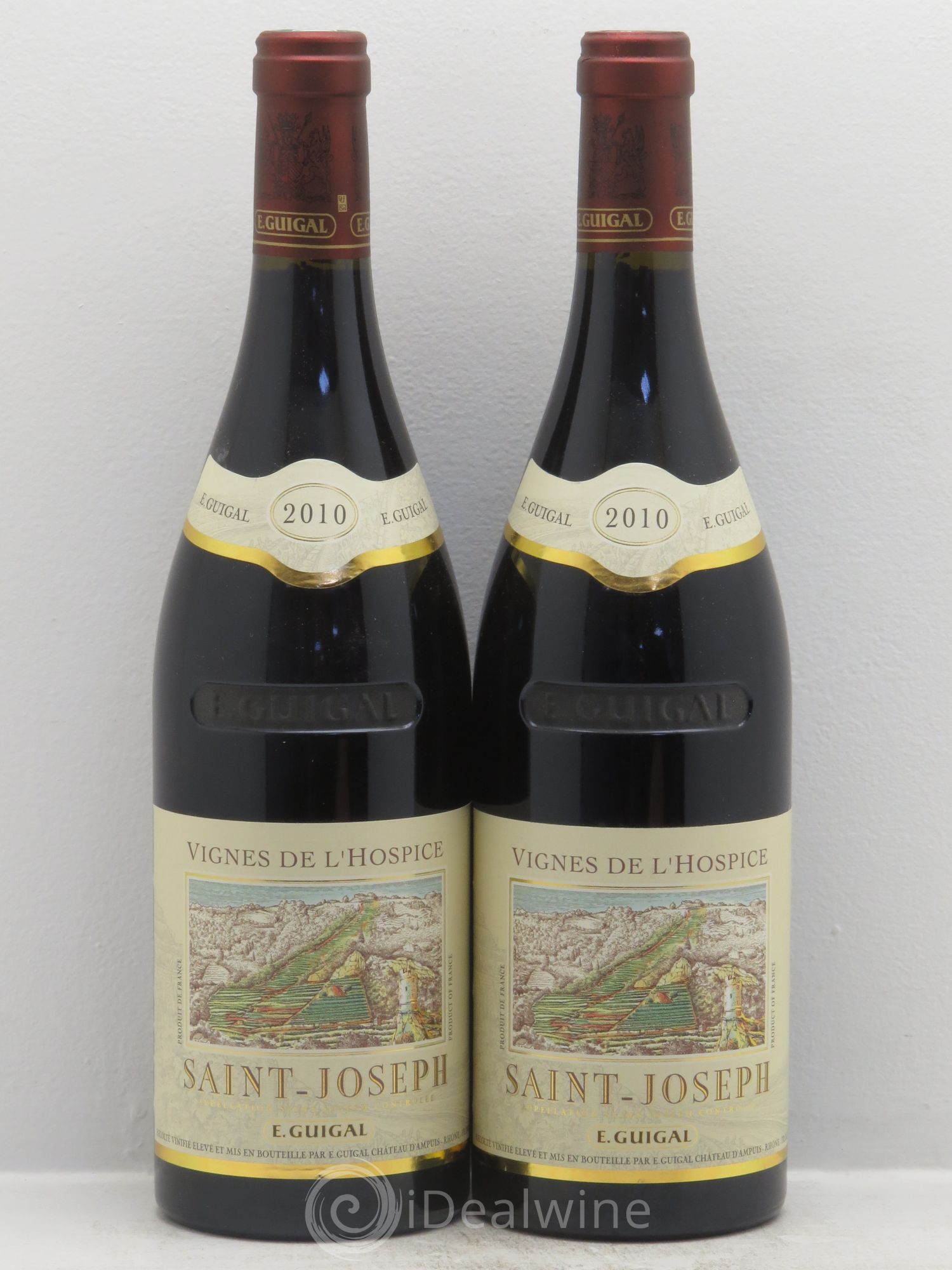 Saint-Joseph Vignes de l'Hospice Guigal 2010 - Lot de 2 bouteilles - 0