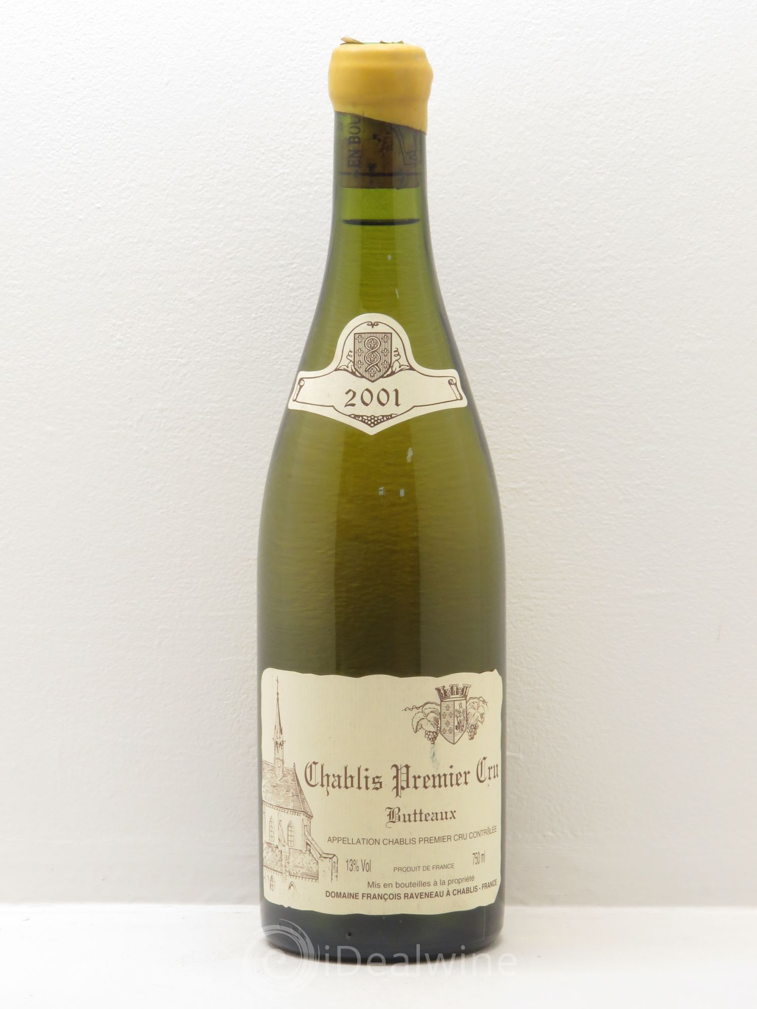 Chablis 1er Cru Butteaux Raveneau (Domaine) 2001 - Lot de 1 bouteille - 0