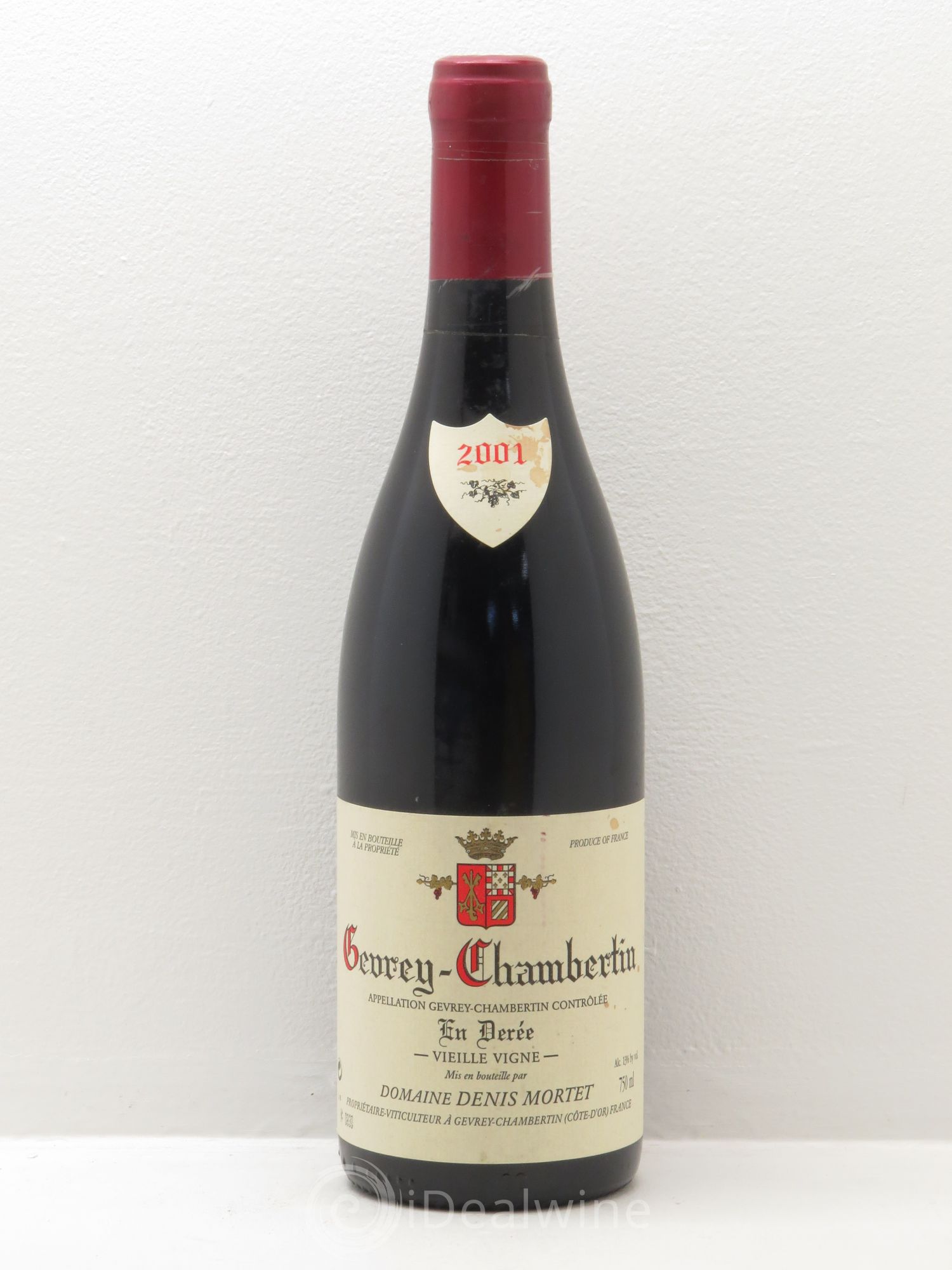 Gevrey-Chambertin Denis Mortet (Domaine) En Derée Vieille Vigne 2001 - Posten von 1 Flasche - 0