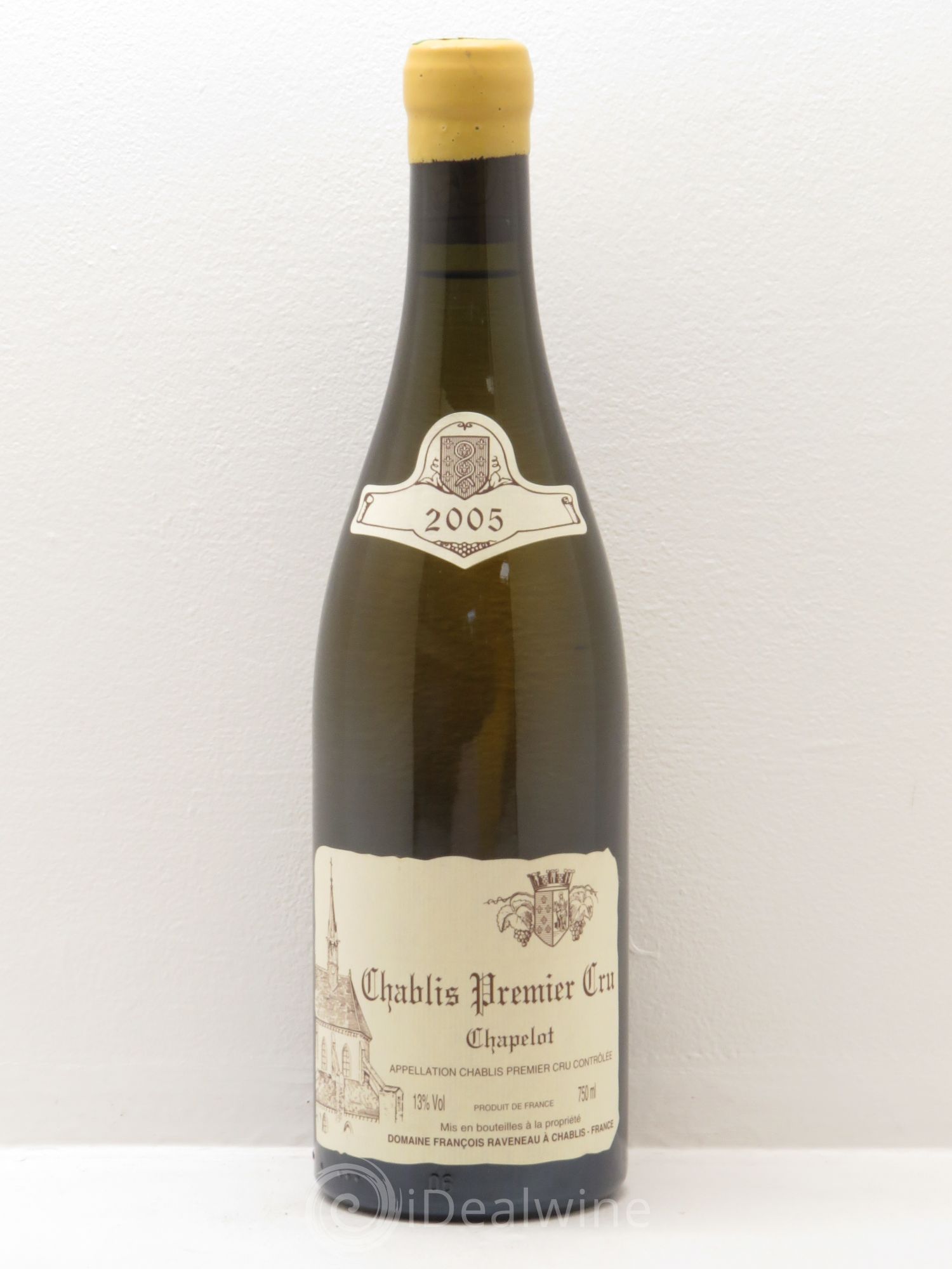 Chablis 1er Cru Chapelot Raveneau (Domaine) 2005 - Lot de 1 bouteille - 0