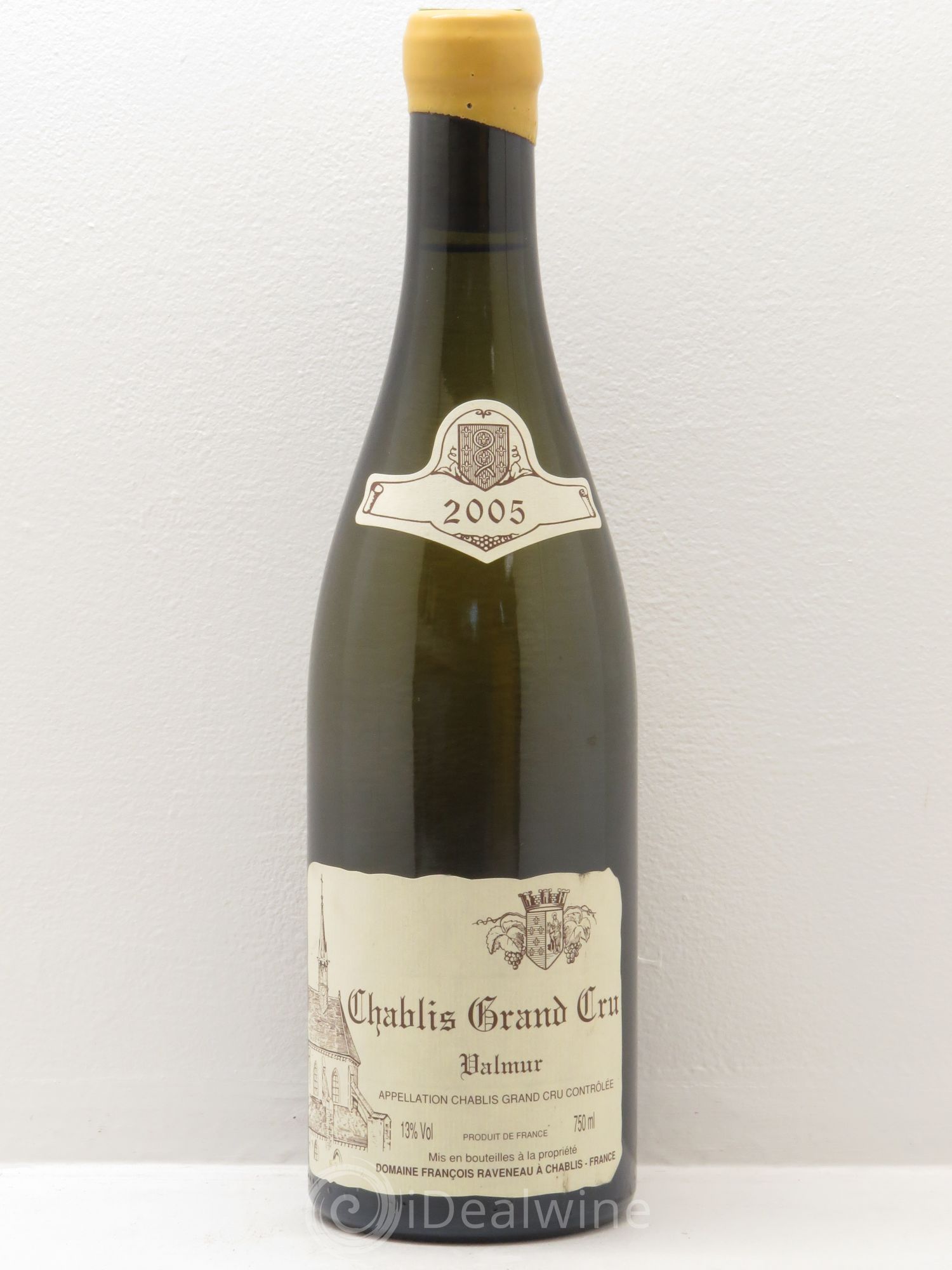 Chablis Grand Cru Valmur Raveneau (Domaine) 2005 - Lot de 1 bouteille - 0