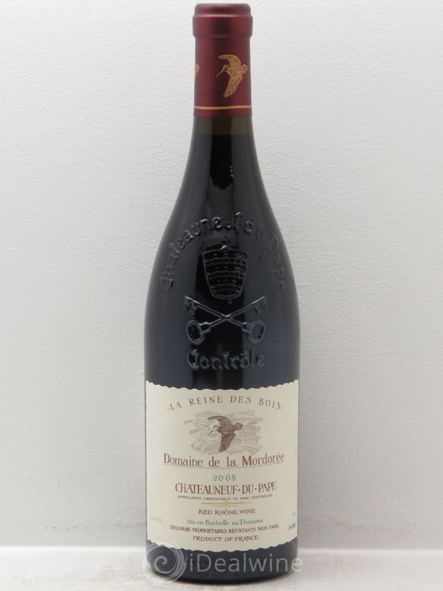 Châteauneuf-du-Pape Cuvée de la Reine des Bois La Mordorée (Domaine de) (sans prix de réserve) 2008 - Lot de 1 bouteille - 0