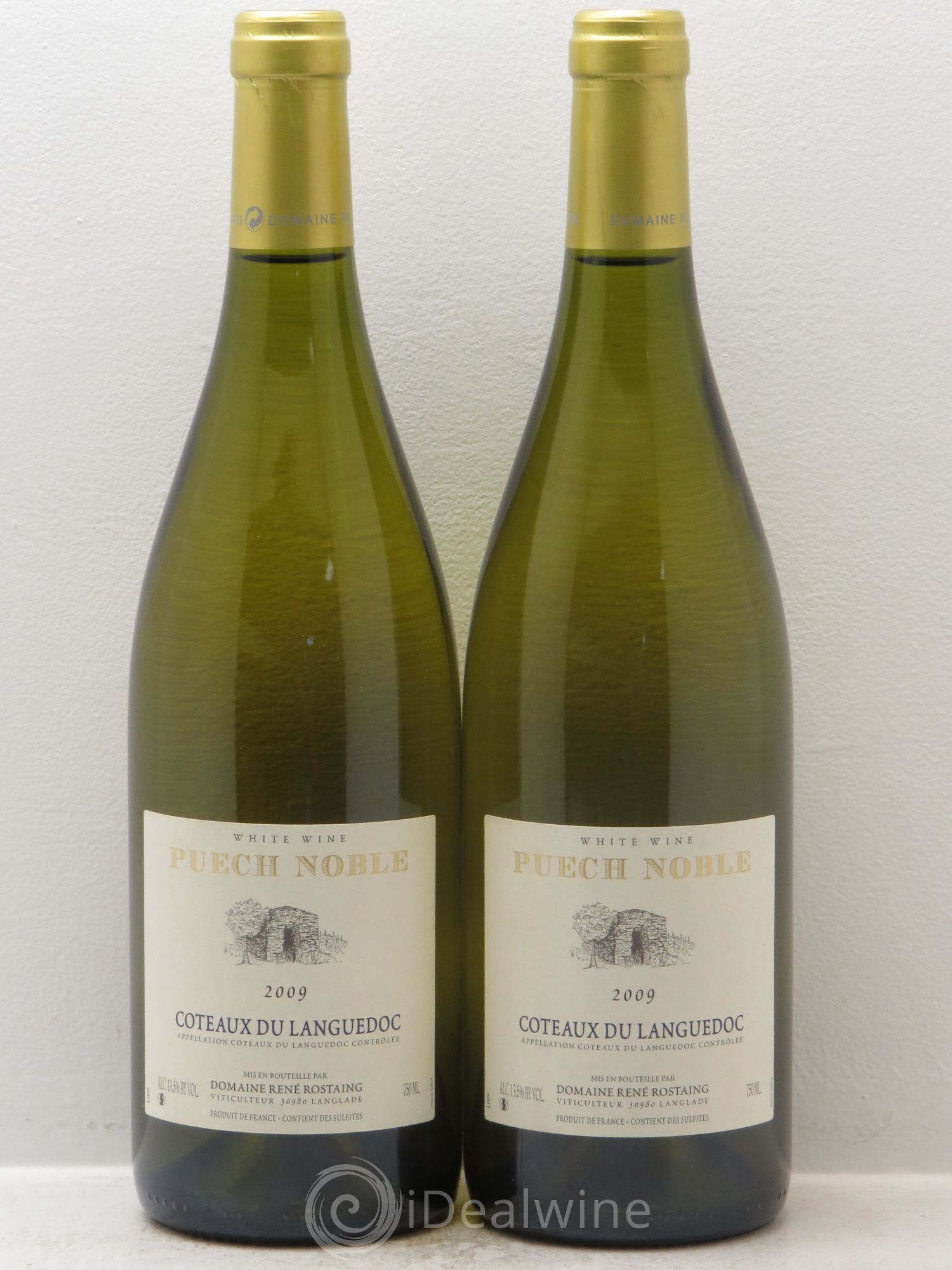 Coteaux du Languedoc Puech Noble René Rostaing (senza prezzo di riserva) 2009 - Lotto di 2 bottiglie - 0