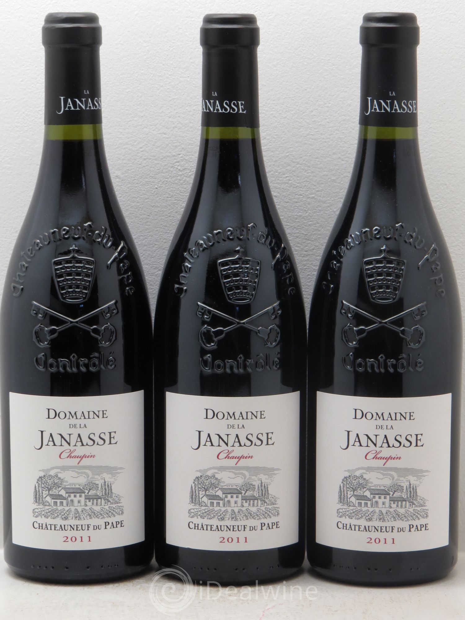 Châteauneuf-du-Pape Cuvée Chaupin La Janasse (Domaine de) (sans prix de réserve) 2011 - Lot de 3 bouteilles - 0