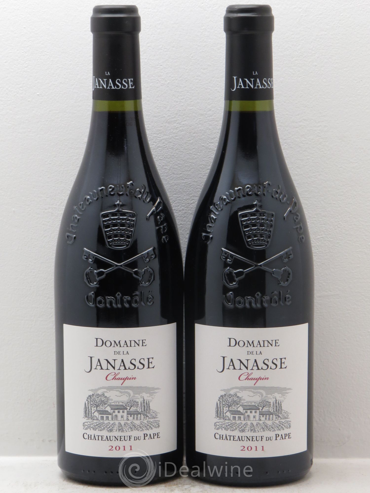 Châteauneuf-du-Pape Cuvée Chaupin La Janasse (Domaine de) (sans prix de réserve) 2011 - Lot de 2 bouteilles - 0