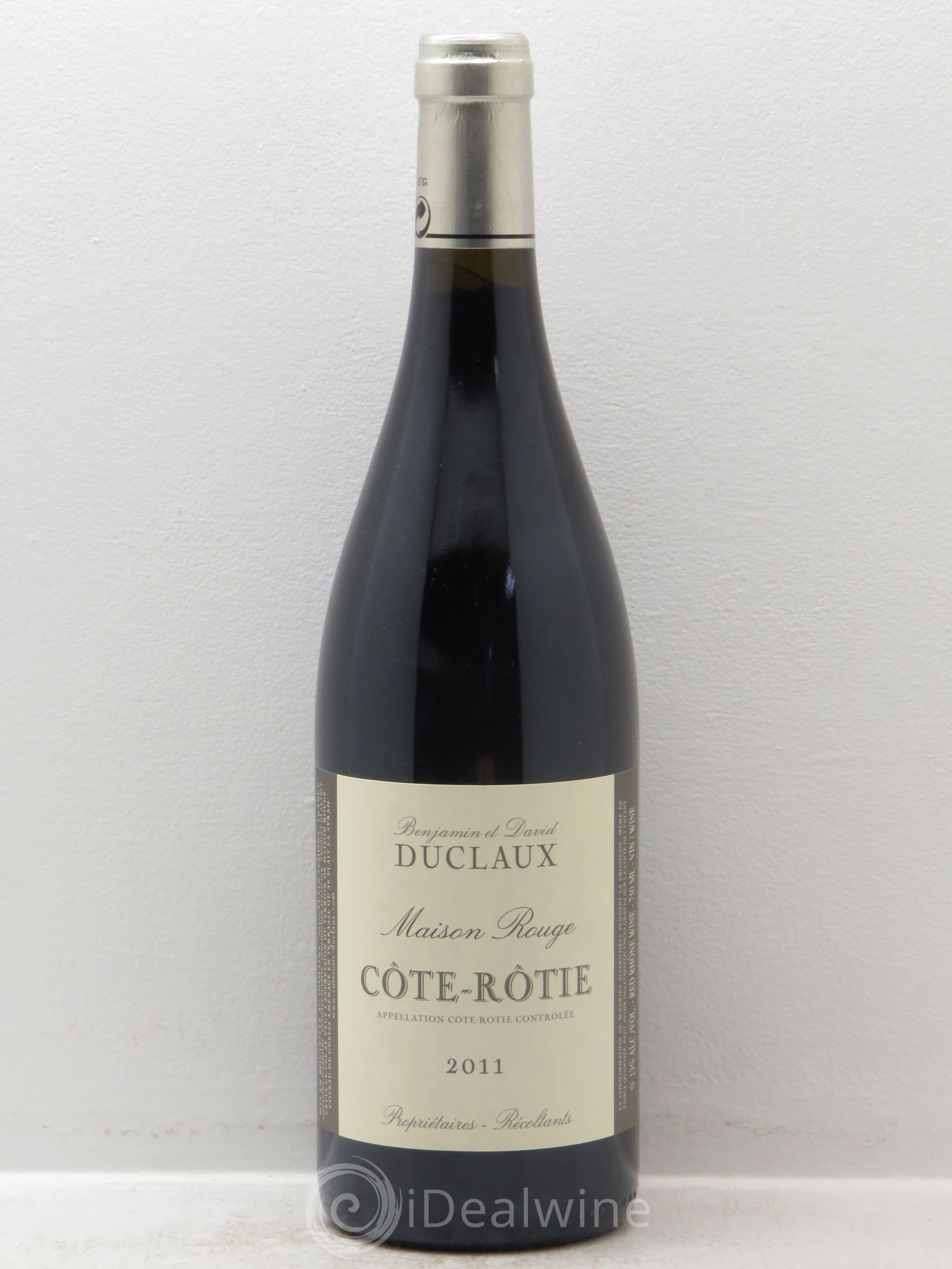 Côte-Rôtie Maison Rouge Domaine Duclaux (sans prix de réserve) 2011 - Lot de 1 bouteille - 0
