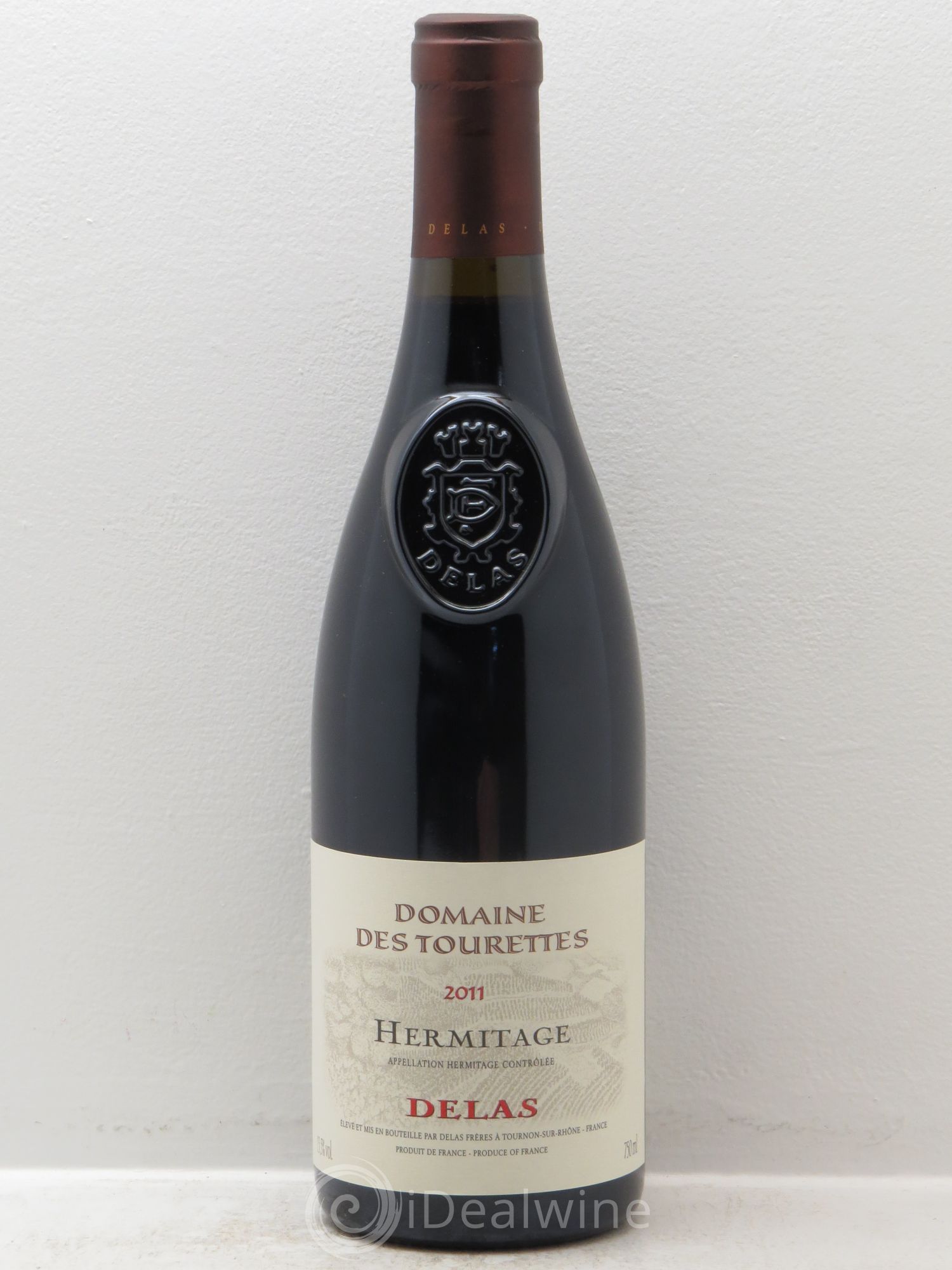 Hermitage Domaine des Tourettes Delas Frères (sans prix de réserve) 2011 - Lot de 1 bouteille - 0