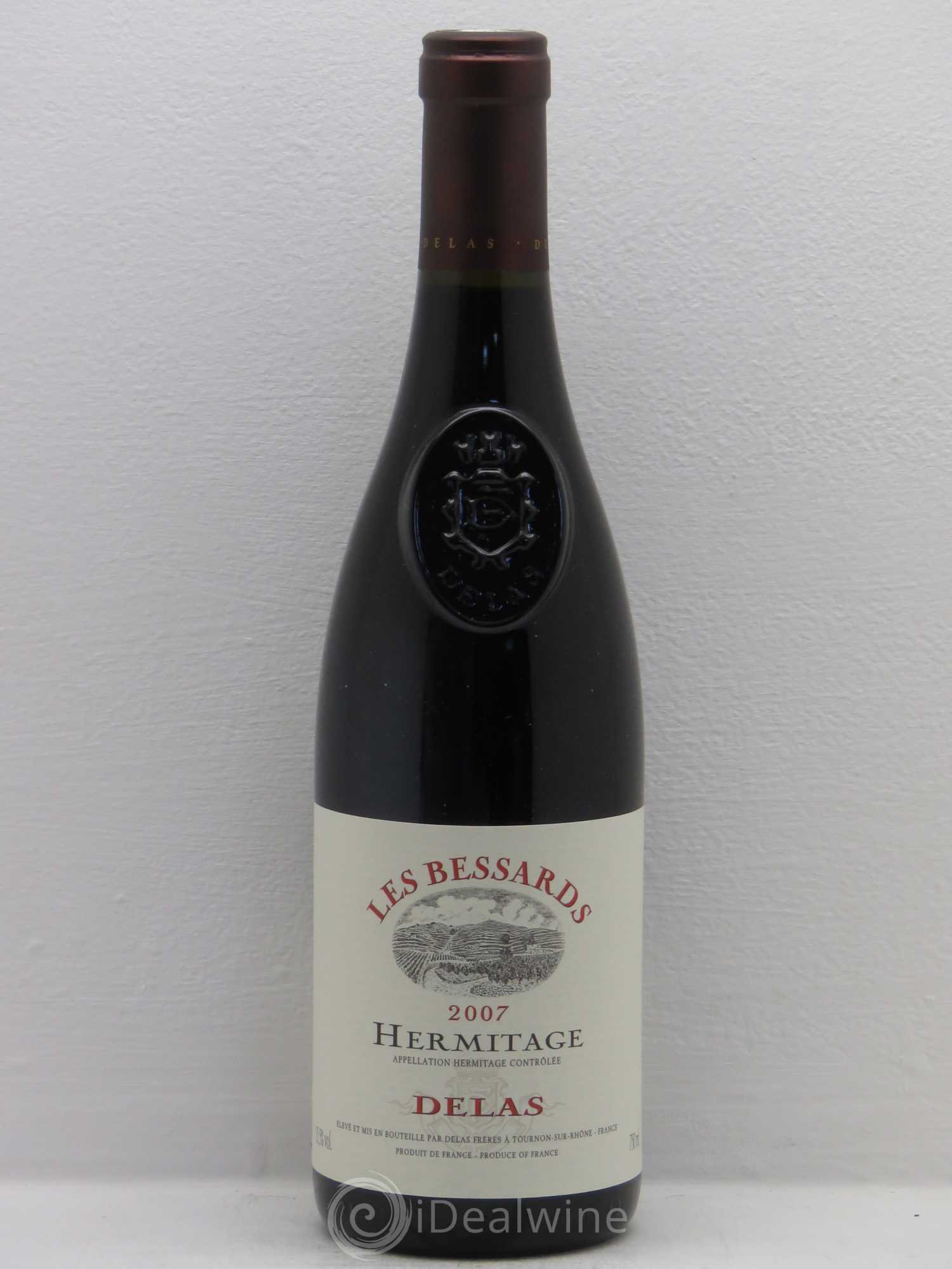 Hermitage Les Bessards Delas Frères (sans prix de réserve) 2007 - Lot de 1 bouteille - 0