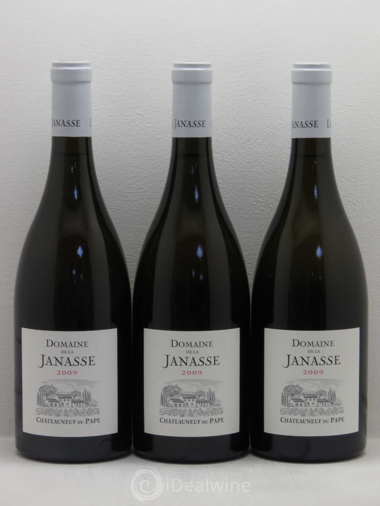 Châteauneuf-du-Pape La Janasse (Domaine de) Cuvée Prestige (sans prix de réserve) 2009 - Posten von 3 Flaschen - 0