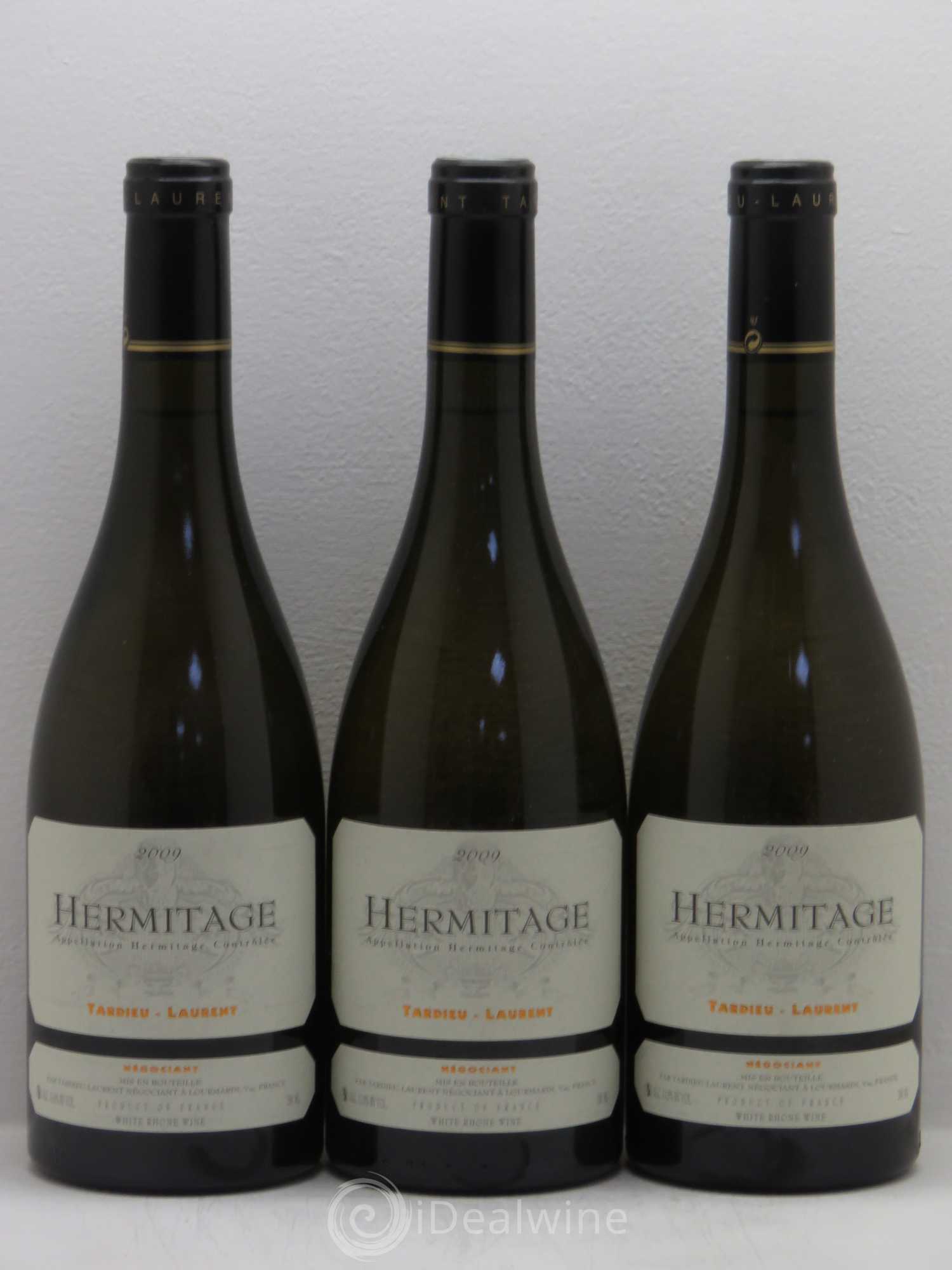 Hermitage Tardieu-Laurent Famille Tardieu (sans prix de réserve) 2009 - Lot de 3 bouteilles - 0