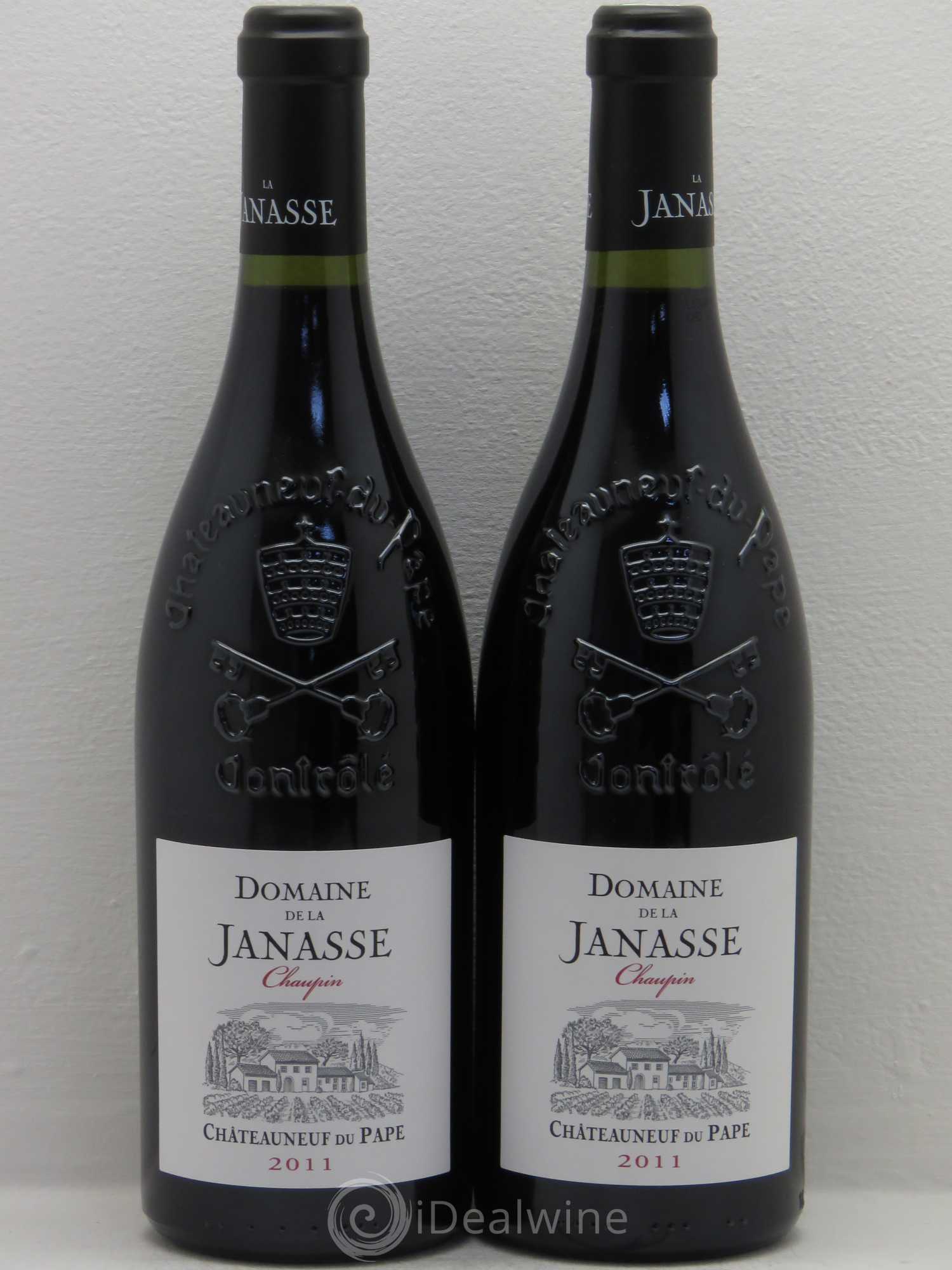 Châteauneuf-du-Pape Cuvée Chaupin La Janasse (Domaine de) (sans prix de réserve) 2011 - Lot de 2 bouteilles - 0