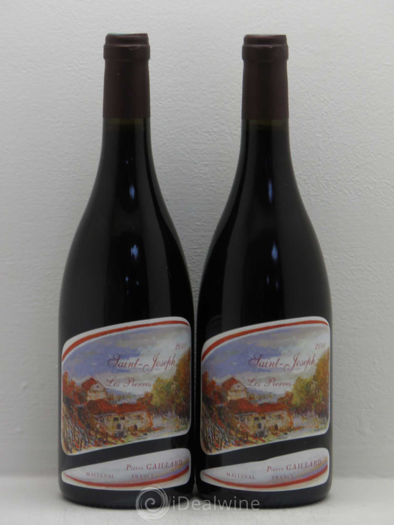 Saint-Joseph Les Pierres (sans prix de réserve) 2011 - Posten von 2 Flaschen - 0