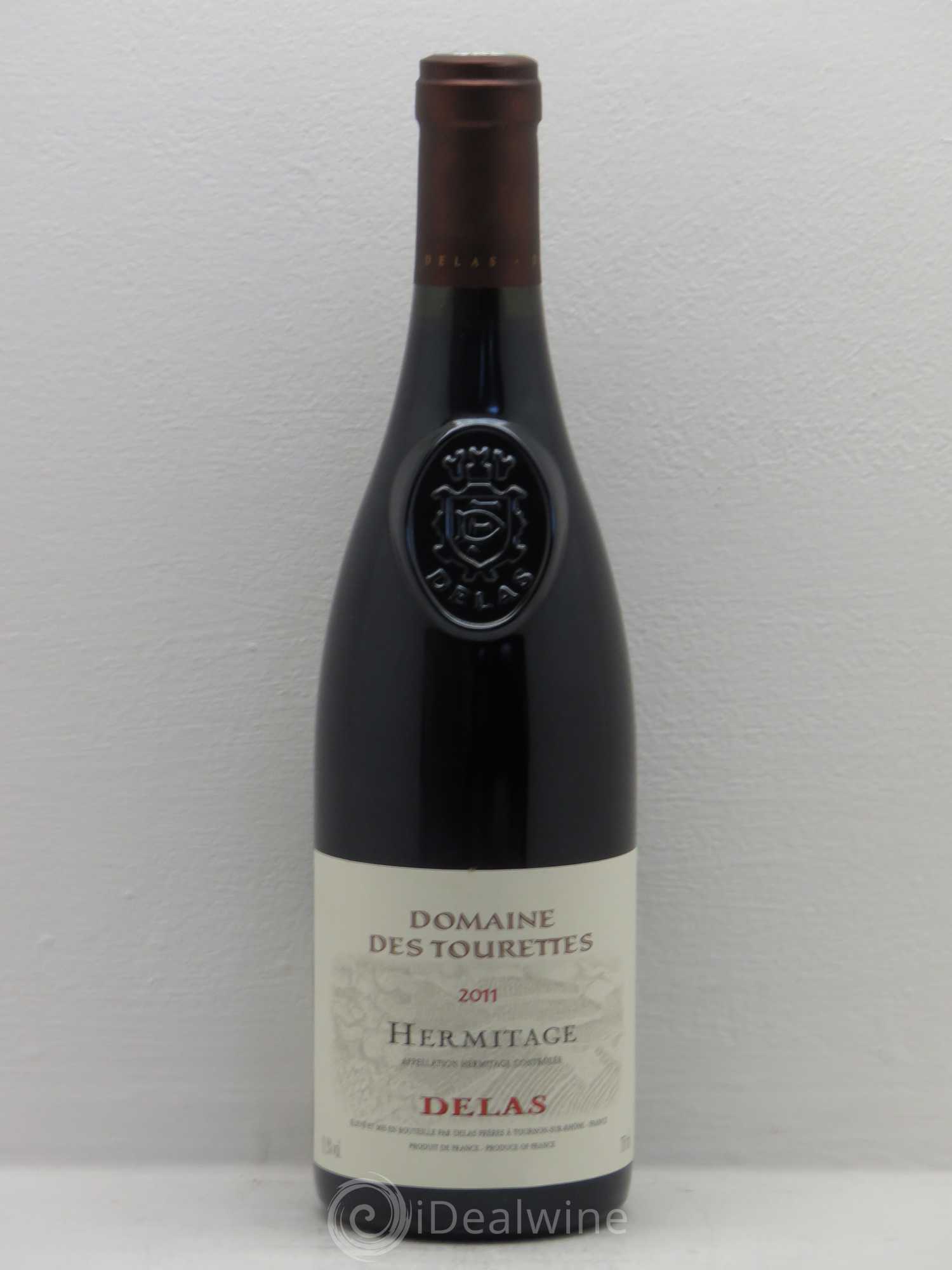 Hermitage Domaine des Tourettes Delas Frères (sans prix de réserve) 2011 - Lot de 1 bouteille - 0