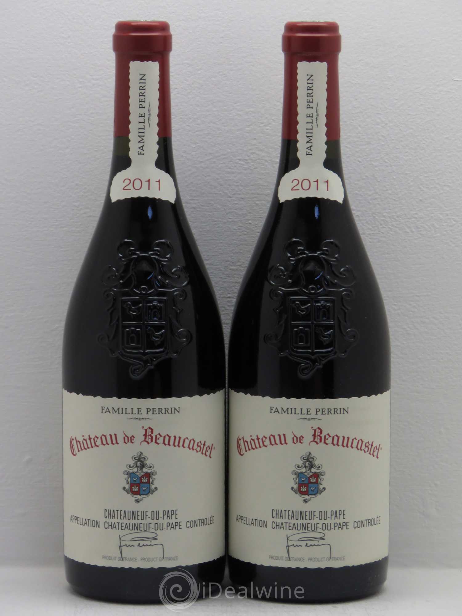 Châteauneuf-du-Pape Château de Beaucastel Famille Perrin (sans prix de réserve) 2011 - Lot de 2 bouteilles - 0