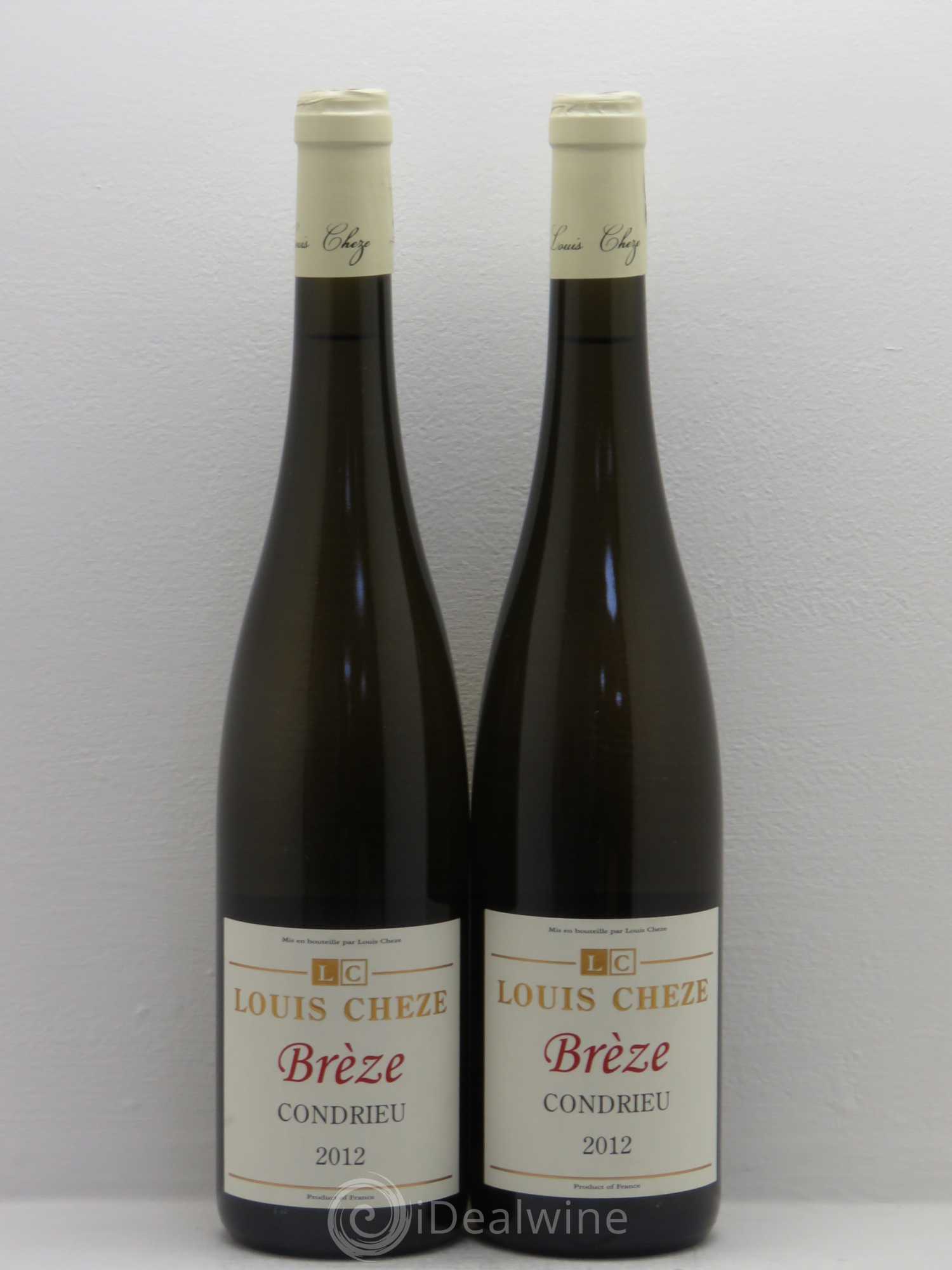 Condrieu Brèze (sans prix de réserve) 2012 - Posten von 2 Flaschen - 0