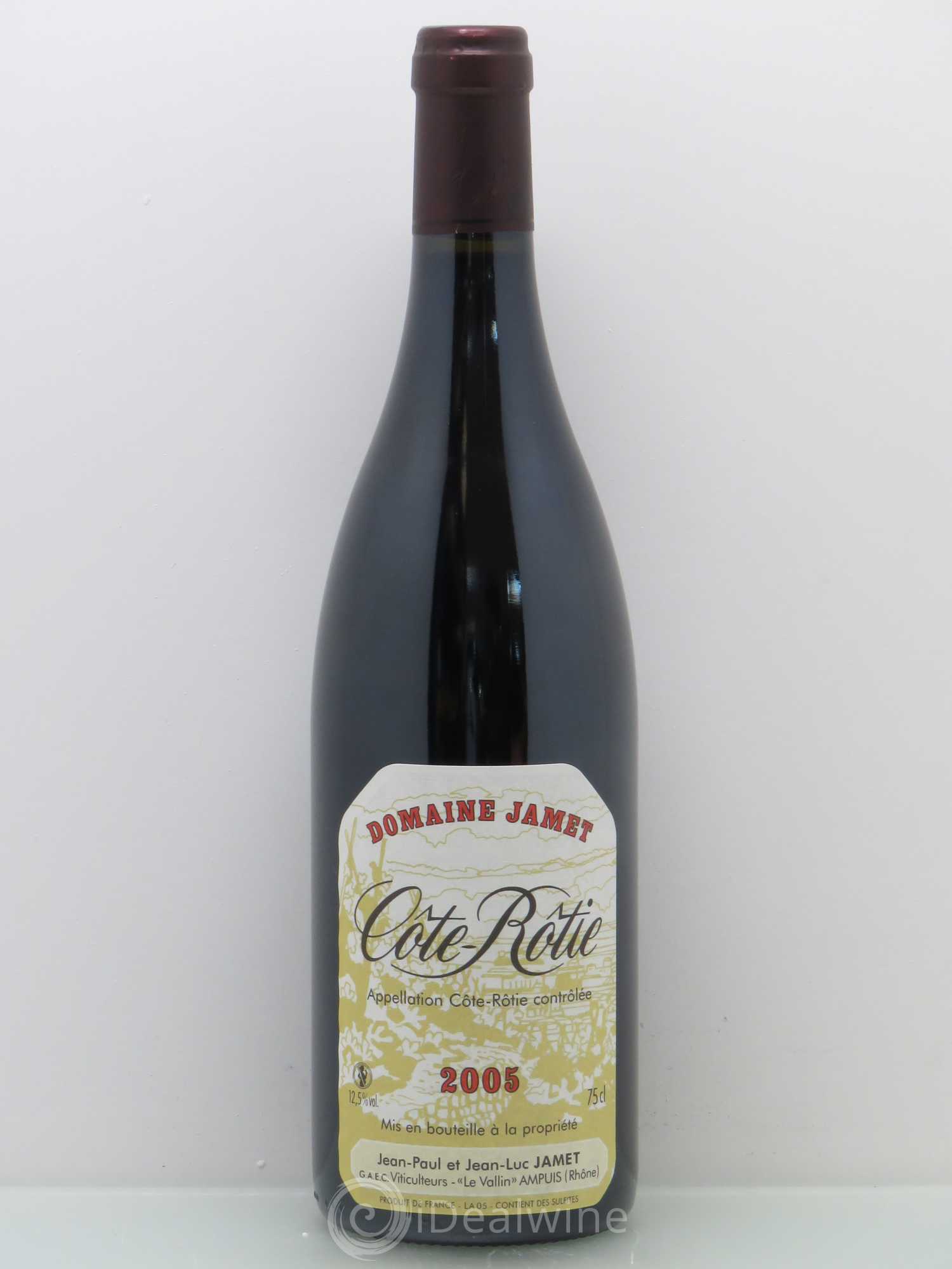 Côte-Rôtie Jamet (Domaine) 2005 - Lot de 1 bouteille - 0